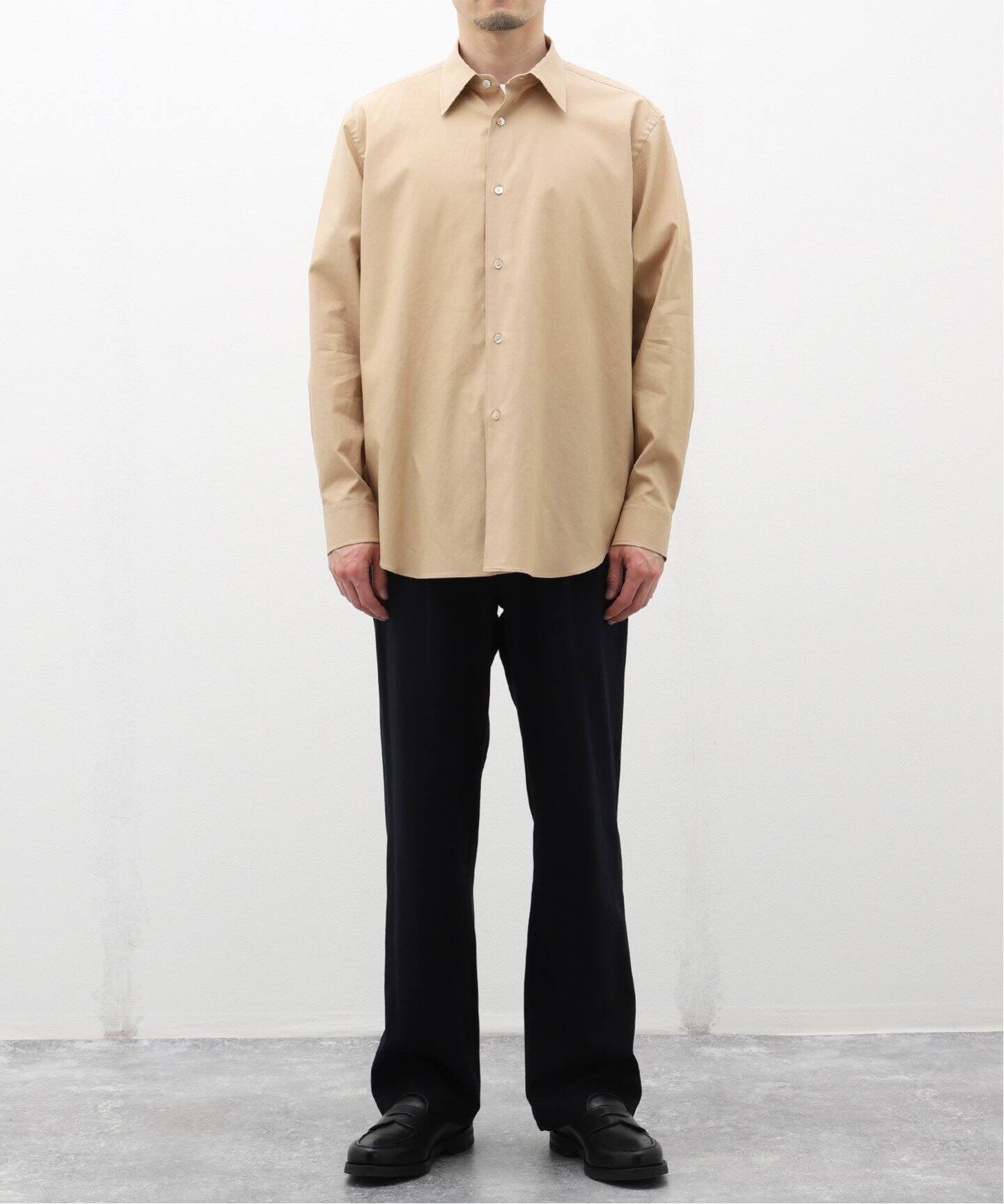 AURALEE / オーラリー】WASHED FINX TWILL SHIRT（シャツ／ブラウス 