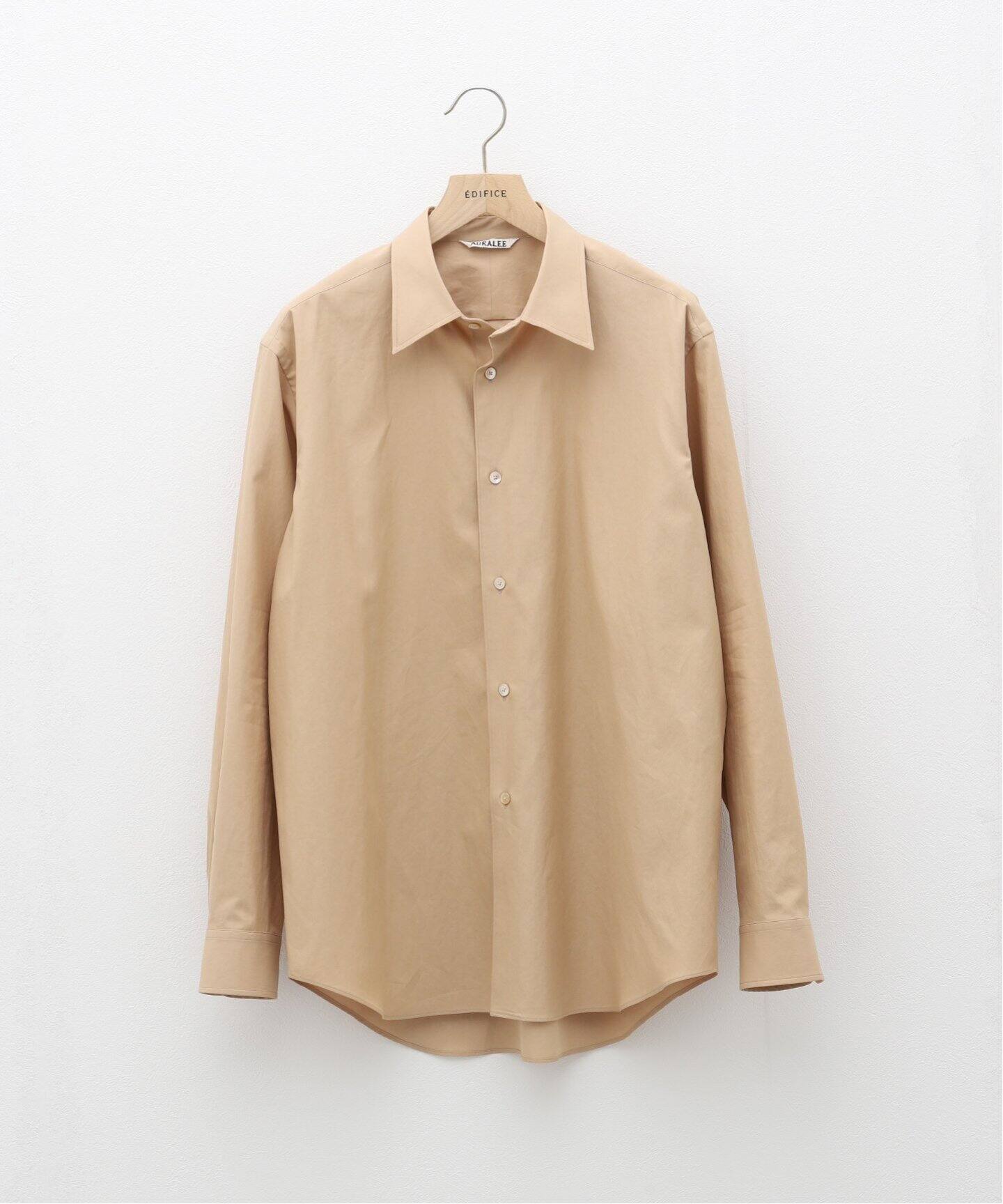 AURALEE / オーラリー】WASHED FINX TWILL SHIRT（シャツ／ブラウス 