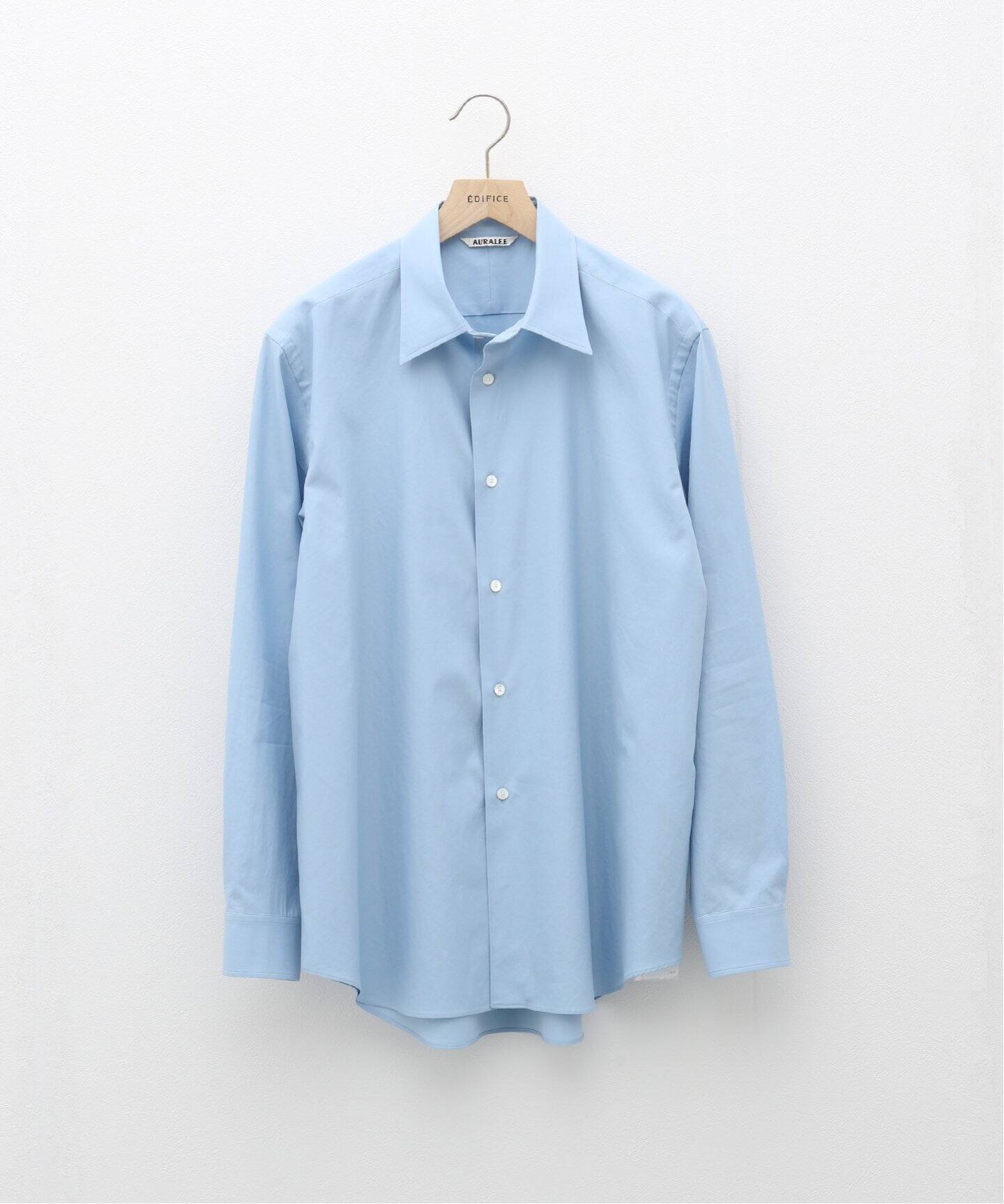 AURALEE / オーラリー】WASHED FINX TWILL SHIRT（シャツ／ブラウス 