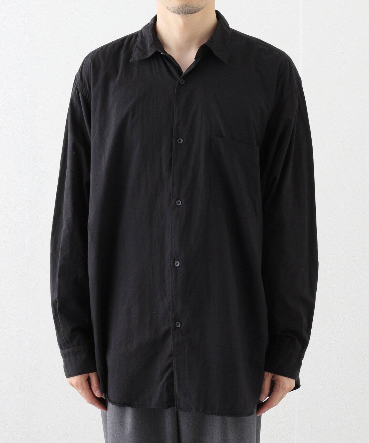 COMOLI(コモリ) KHADIコットンWレイヤーコモリシャツ A03-06025  