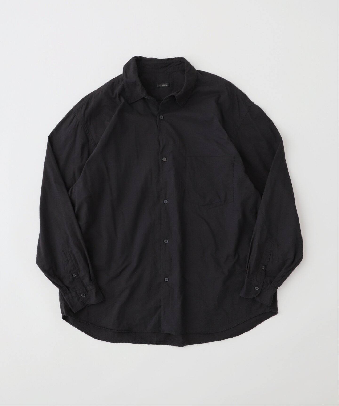COMOLI(コモリ) KHADIコットンWレイヤーコモリシャツ A03-06025  