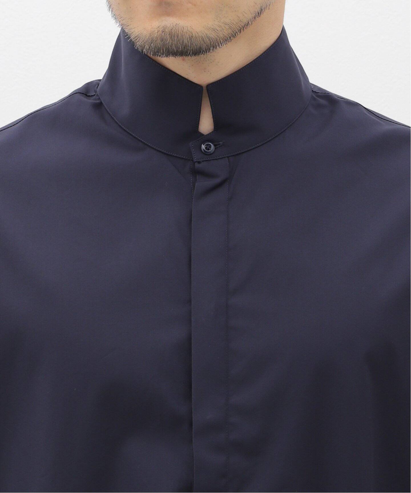 Bourrienne Paris X(ブリエンヌ パリ ディス) Poplin band collor NA 