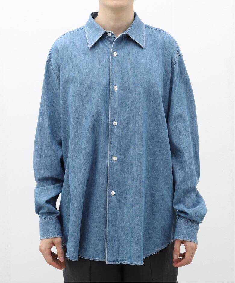 AURALEE (オーラリー) 別注 SELVEDGE LIGHT DENIM シャツ（シャツ 
