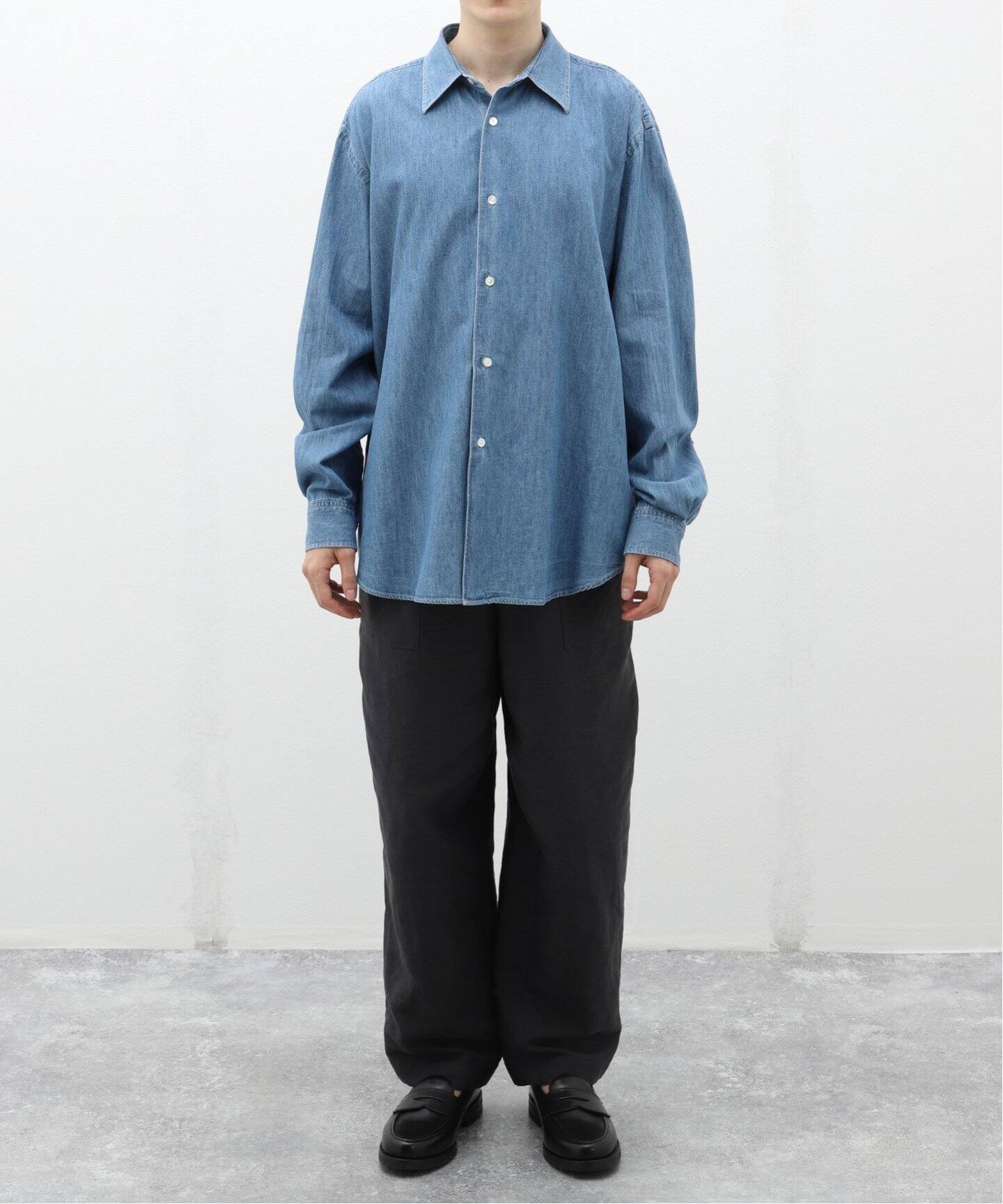 AURALEE (オーラリー) 別注 SELVEDGE LIGHT DENIM シャツ（シャツ 