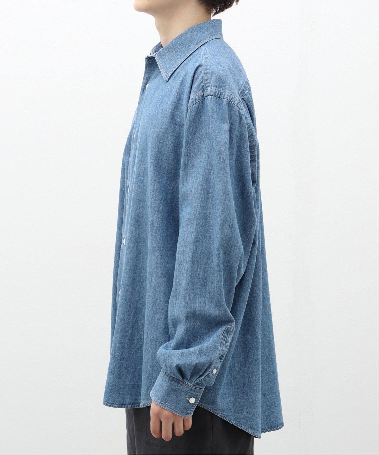 AURALEE (オーラリー) 別注 SELVEDGE LIGHT DENIM シャツ（シャツ 