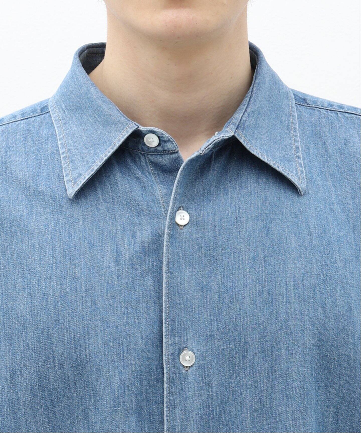 AURALEE (オーラリー) 別注 SELVEDGE LIGHT DENIM シャツ（シャツ 