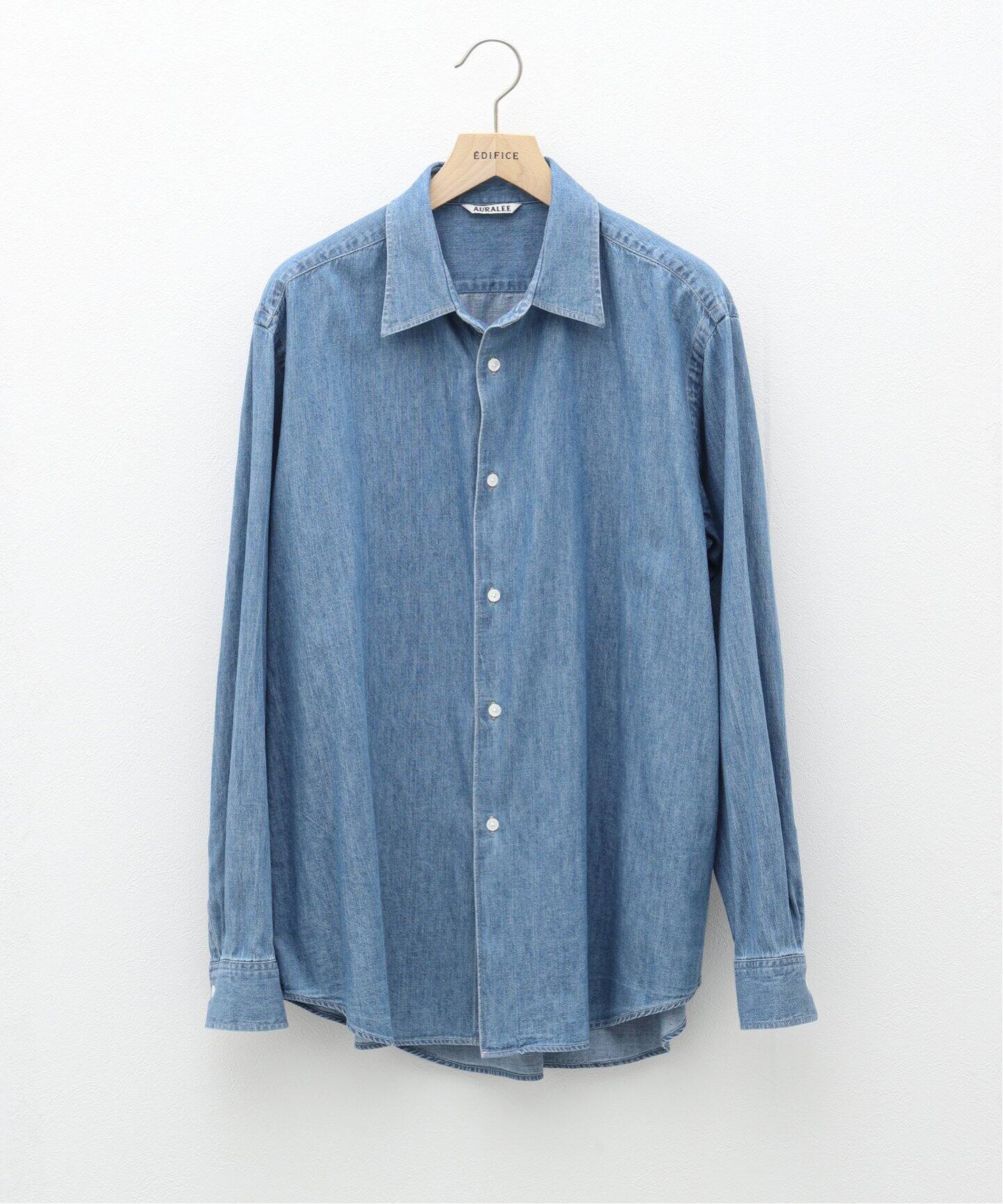 AURALEE (オーラリー) 別注 SELVEDGE LIGHT DENIM シャツ（シャツ 