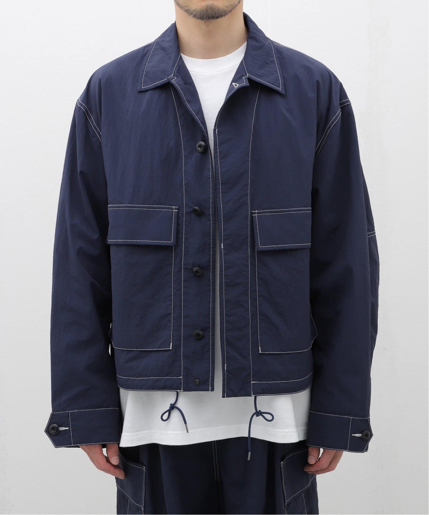 ジャケット・アウター Product Twelve / Utility Shirt 24SS Product Twelve/Cropped Utility Shirt(セットアップ可)