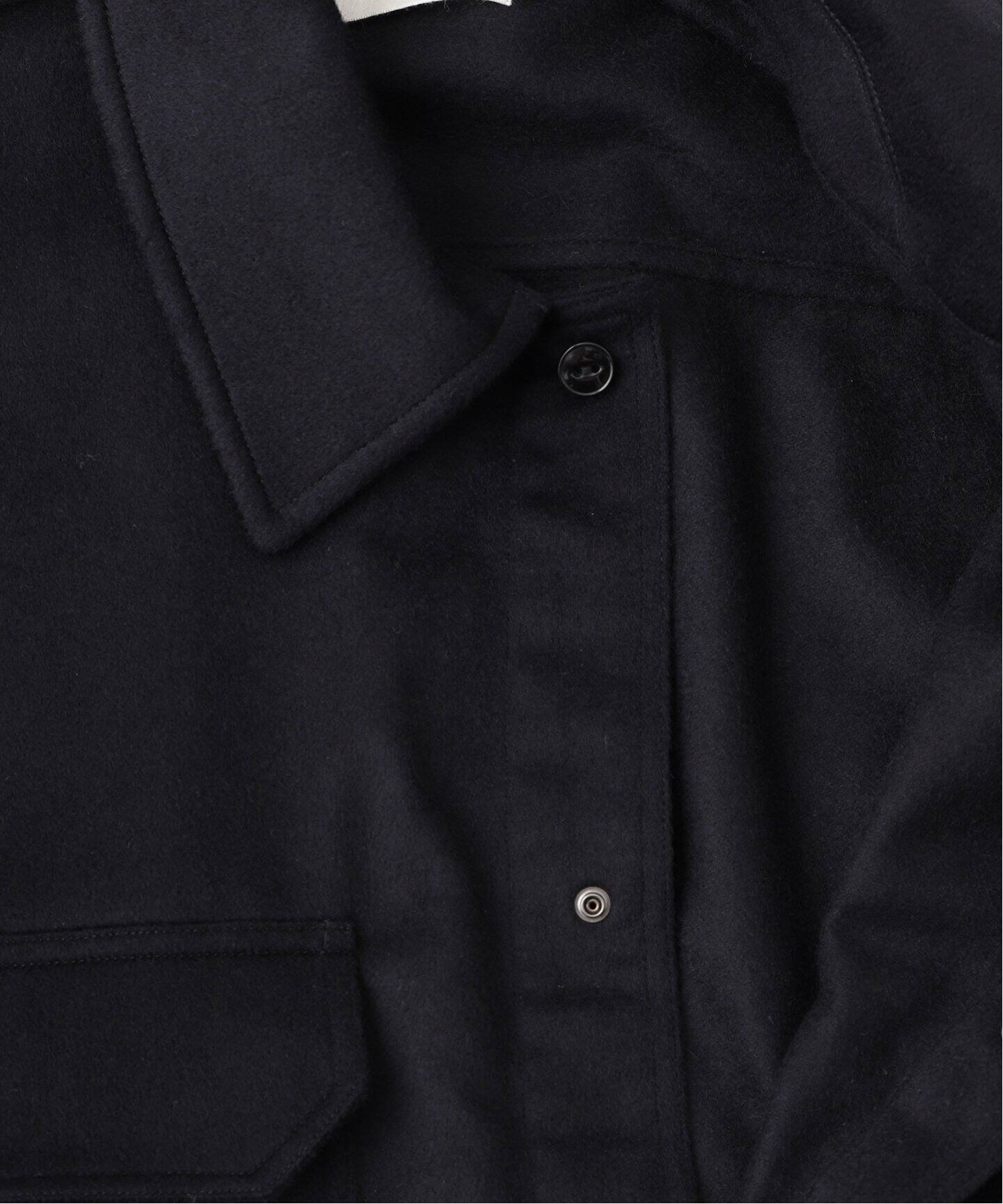 MARKAWARE 別注 CASHMERE SNAP OVER SHIRT（シャツ／ブラウス 