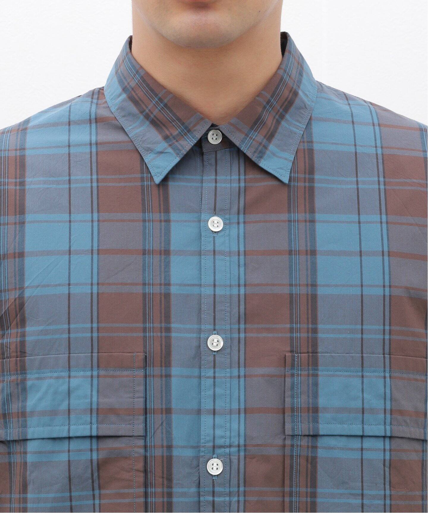colon(コロン) CSH-4 W-Pocket Check Shirt CSH-4/CTNTYPWCHK（シャツ 