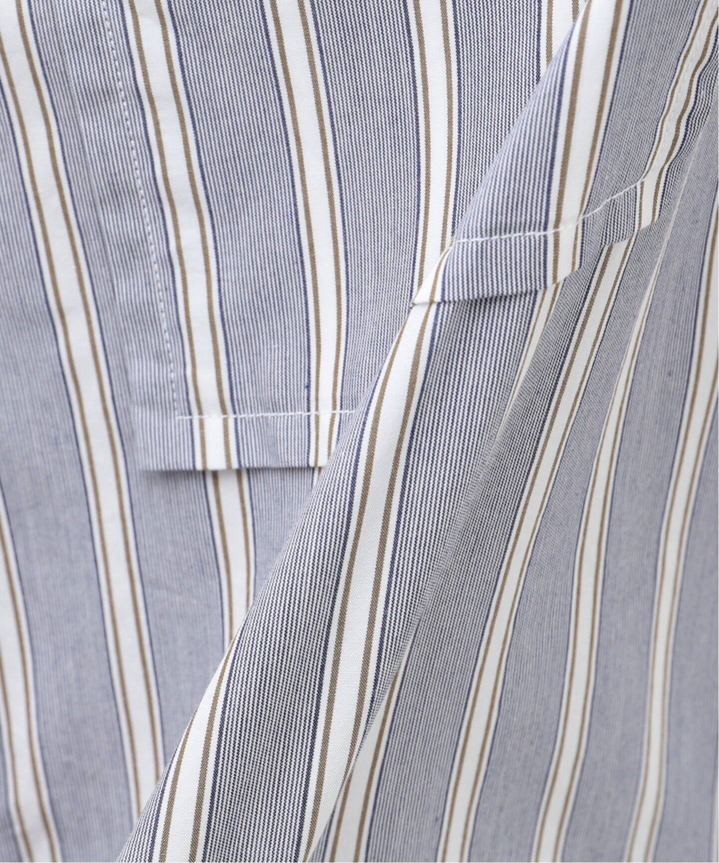 colon / コロン】CSH-4 CTN Multi Stripe W-Pocket SH（シャツ 