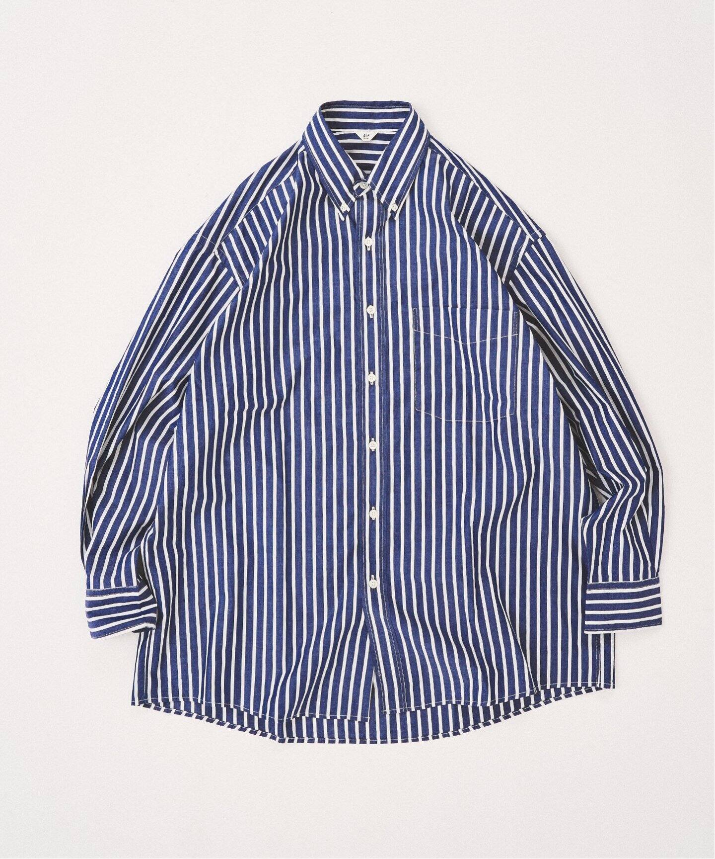 BLUE STRIPE B.D. SH / ブルーストライプボタンダウンシャツ（シャツ 