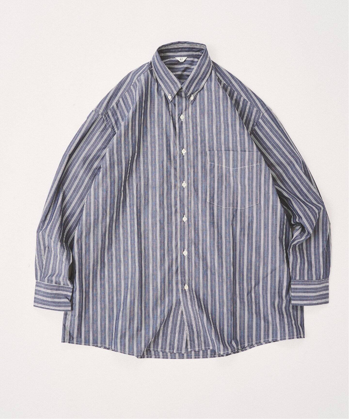 BLUE STRIPE B.D. SH / ブルーストライプボタンダウンシャツ（シャツ 