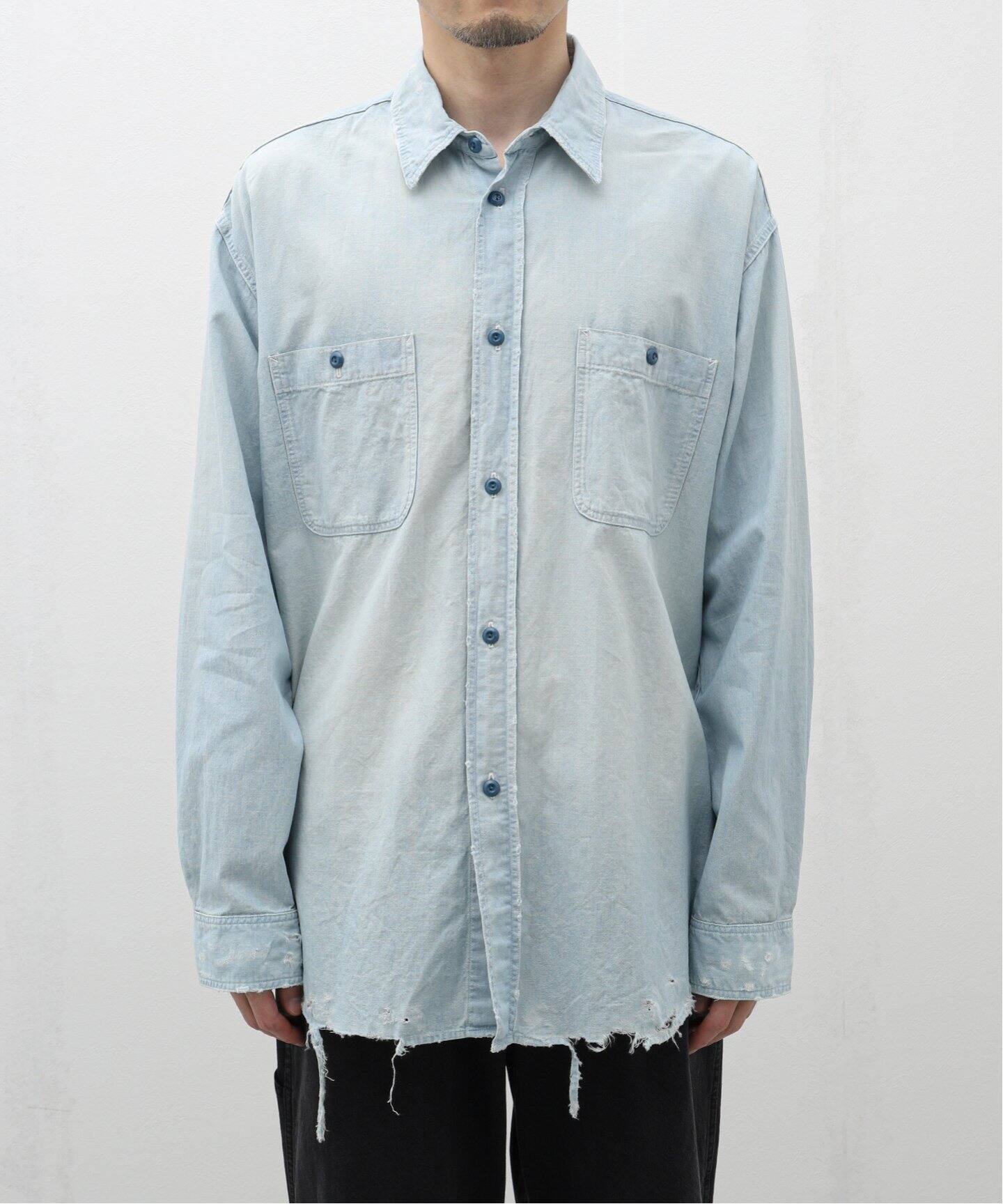 MARKA / マーカ DAMAGE SHIRT（シャツ／ブラウス）｜417 EDIFICE 