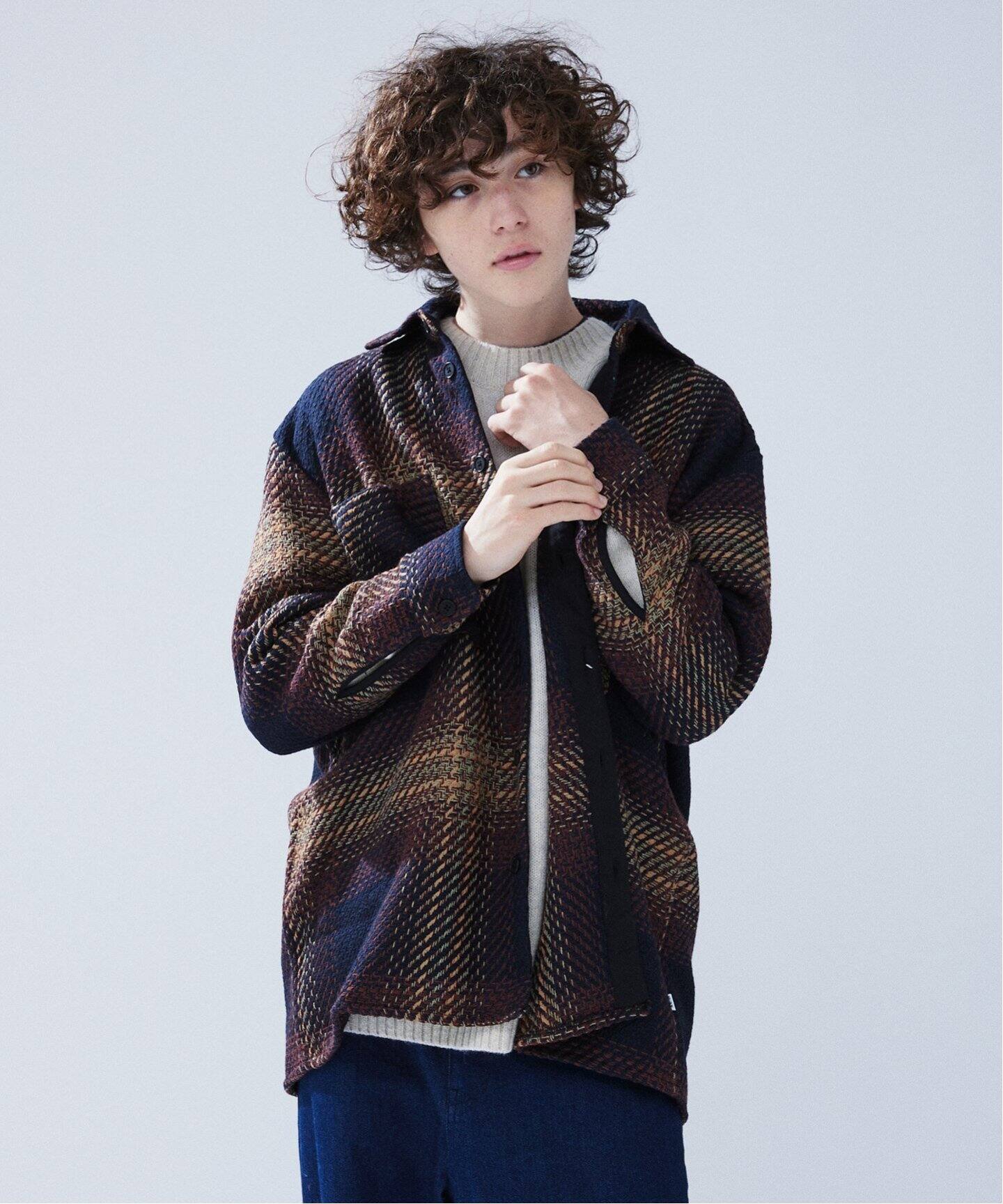WAX LONDON 417別注 OVERSHIRT OG WNDWPANE（シャツ／ブラウス）｜417 