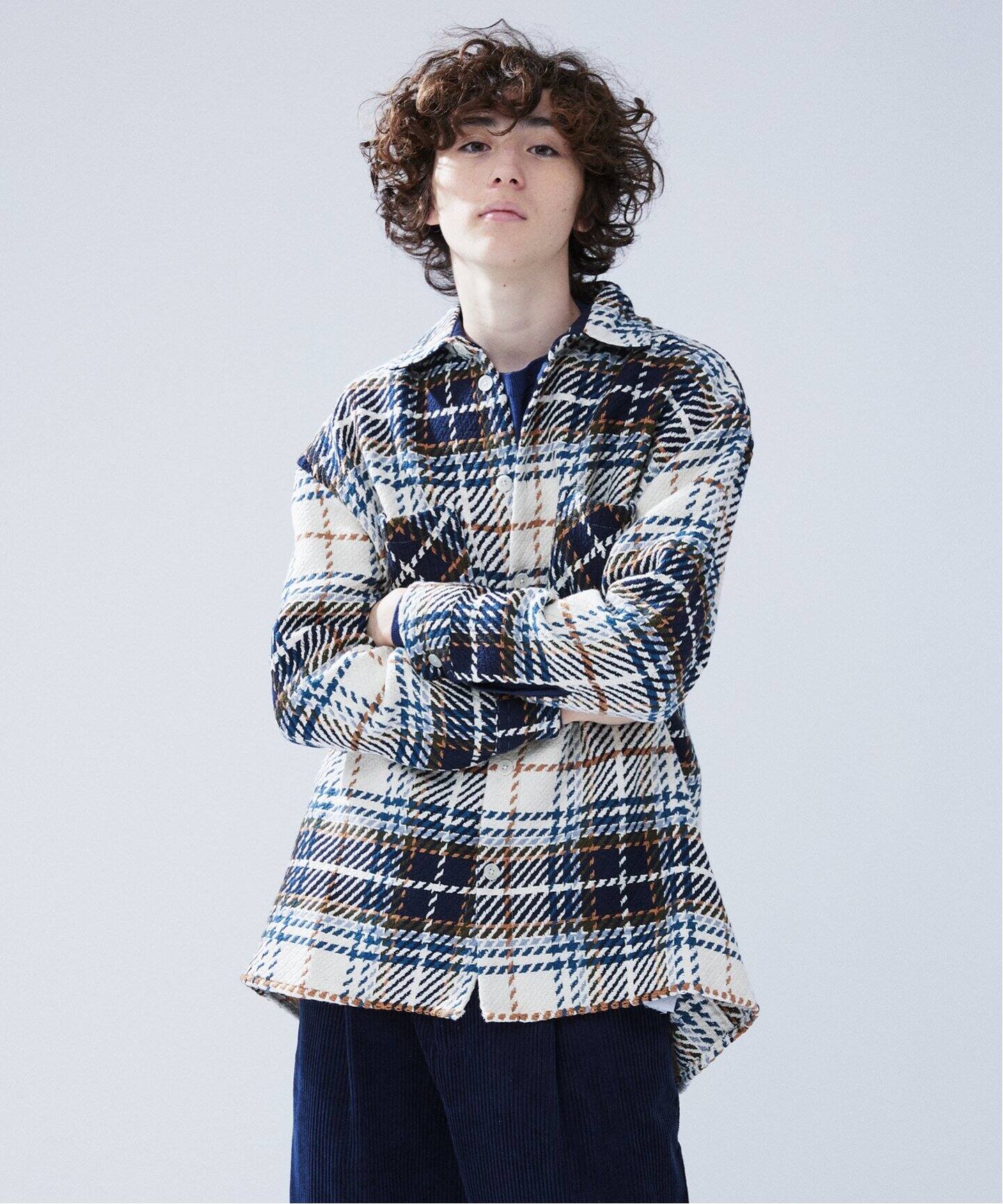 WAX LONDON 417別注 OVERSHIRT CHARTON CHECK（シャツ／ブラウス 