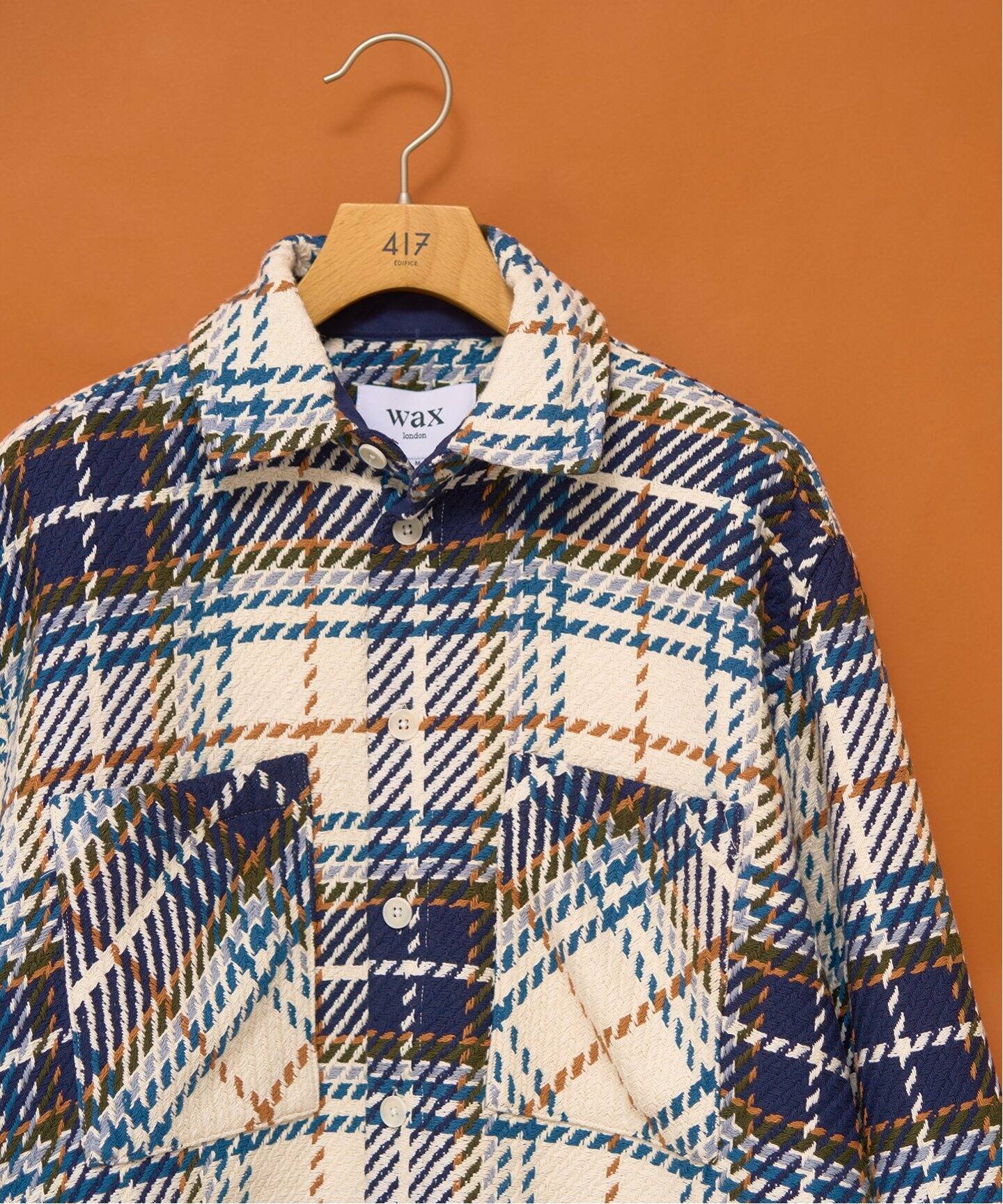 WAX LONDON 417別注 OVERSHIRT CHARTON CHECK（シャツ／ブラウス 