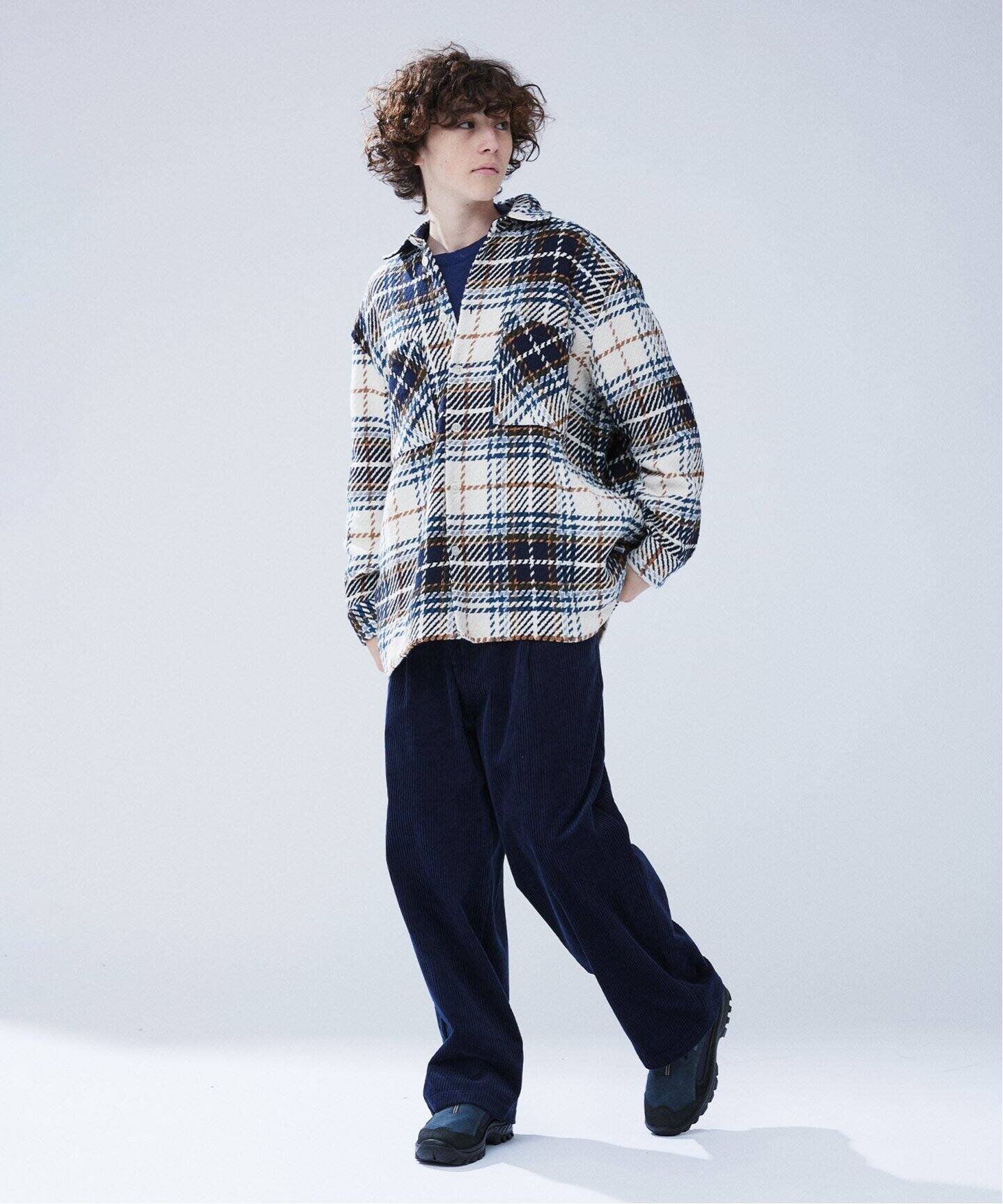 WAX LONDON 417別注 OVERSHIRT CHARTON CHECK（シャツ／ブラウス 