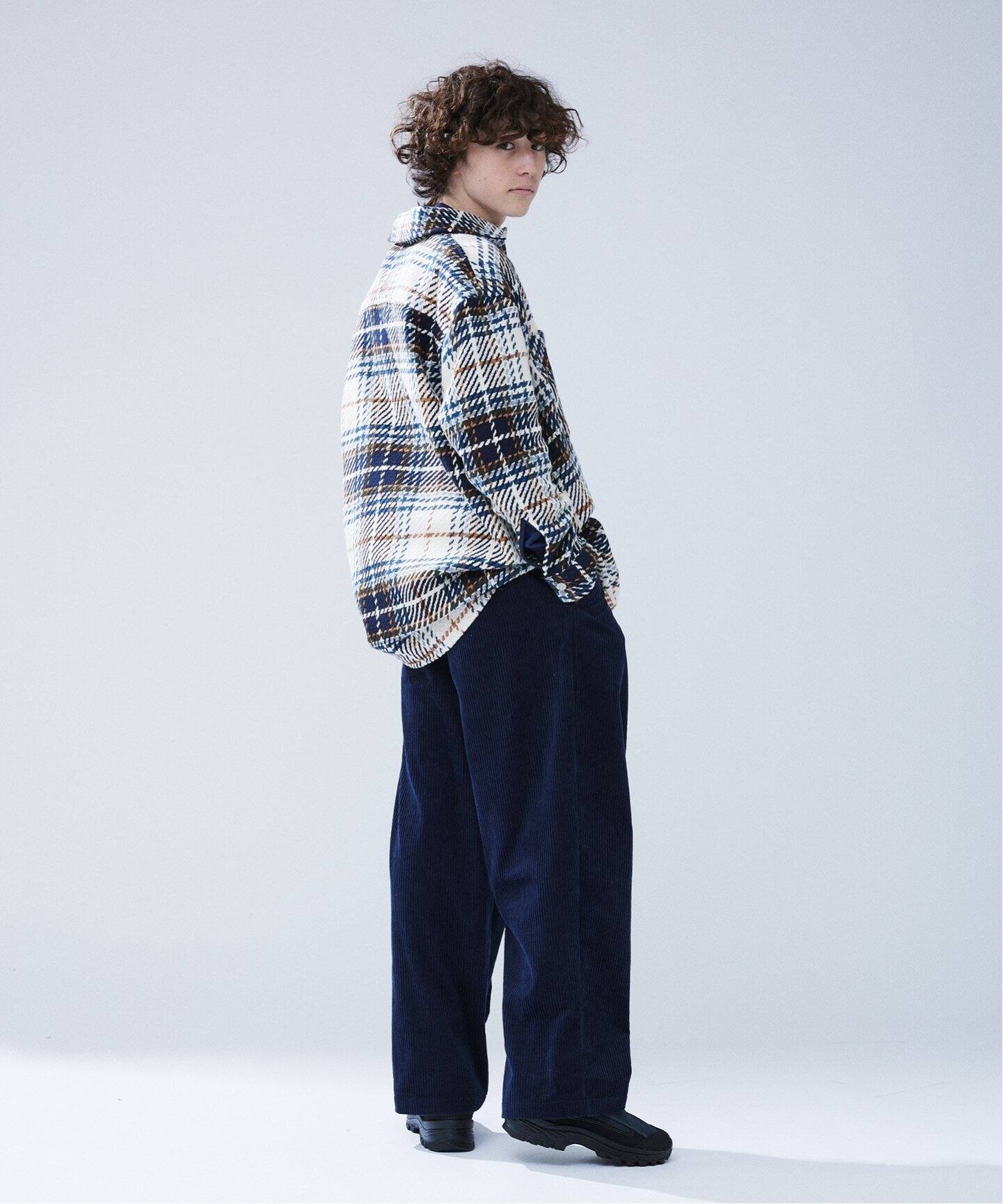 WAX LONDON 417別注 OVERSHIRT CHARTON CHECK（シャツ／ブラウス 