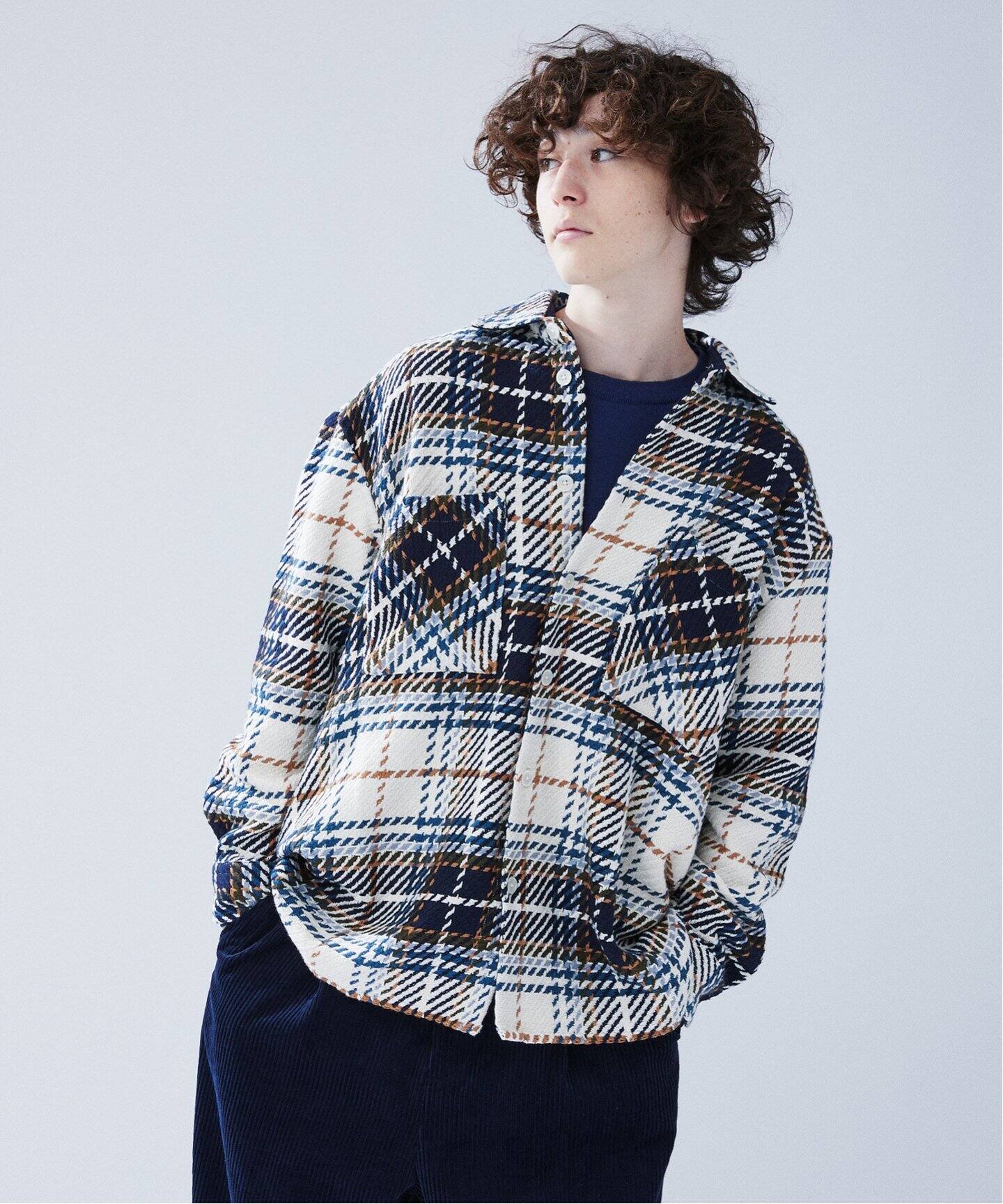 WAX LONDON 417別注 OVERSHIRT CHARTON CHECK（シャツ／ブラウス 