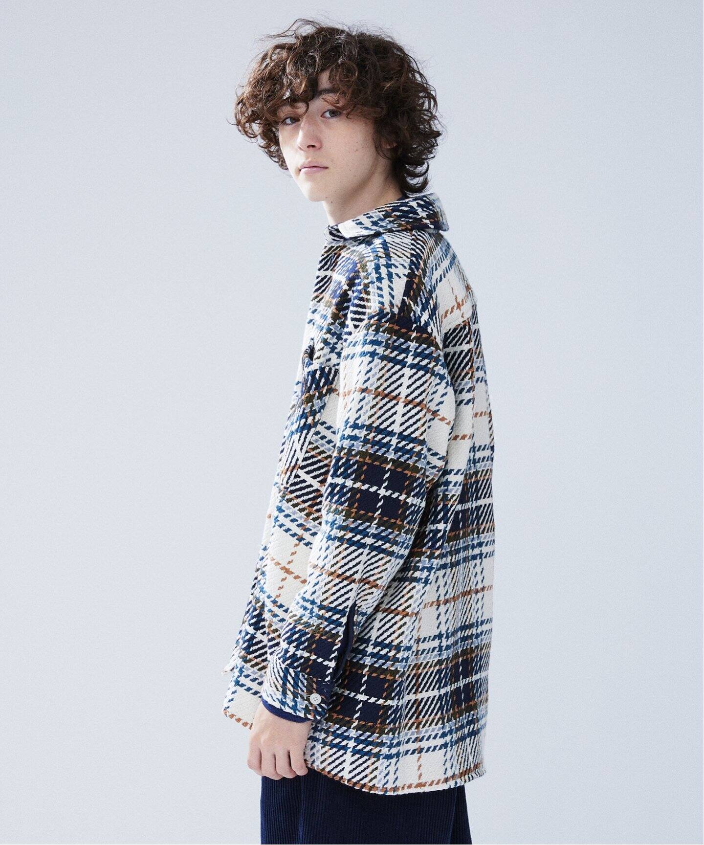 WAX LONDON 417別注 OVERSHIRT CHARTON CHECK（シャツ／ブラウス 