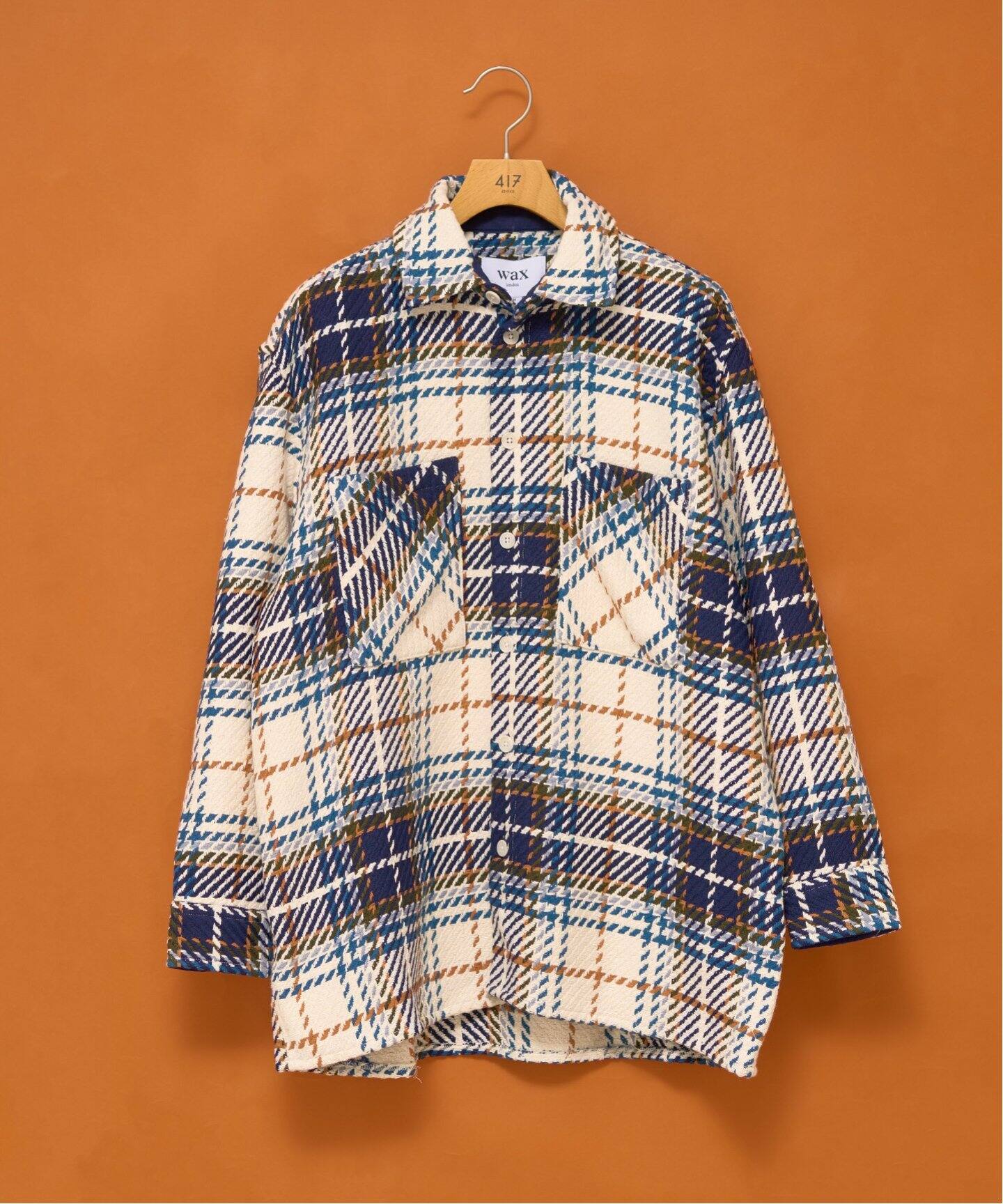 WAX LONDON 417別注 OVERSHIRT CHARTON CHECK（シャツ／ブラウス 