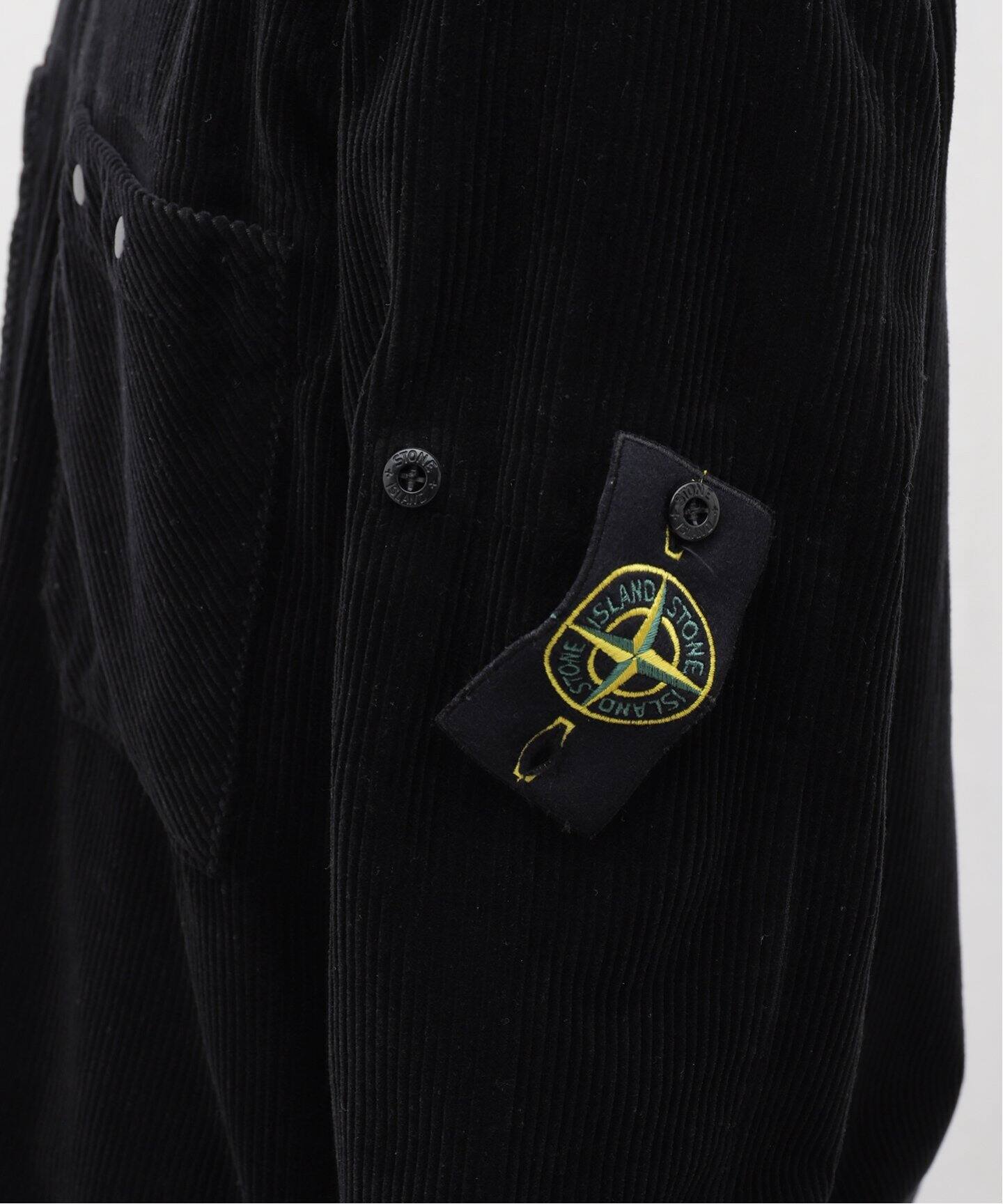 STONE ISLAND / ストーンアイランド】コーデュロイジップアップシャツ 