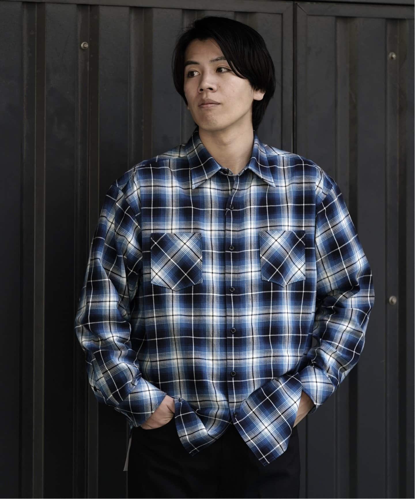 【Rafu / ラフ】STANDARD SHIRT　新品未使用　Mサイズ ラフ Rafu Standard Shirt （Black） -FASCINATE