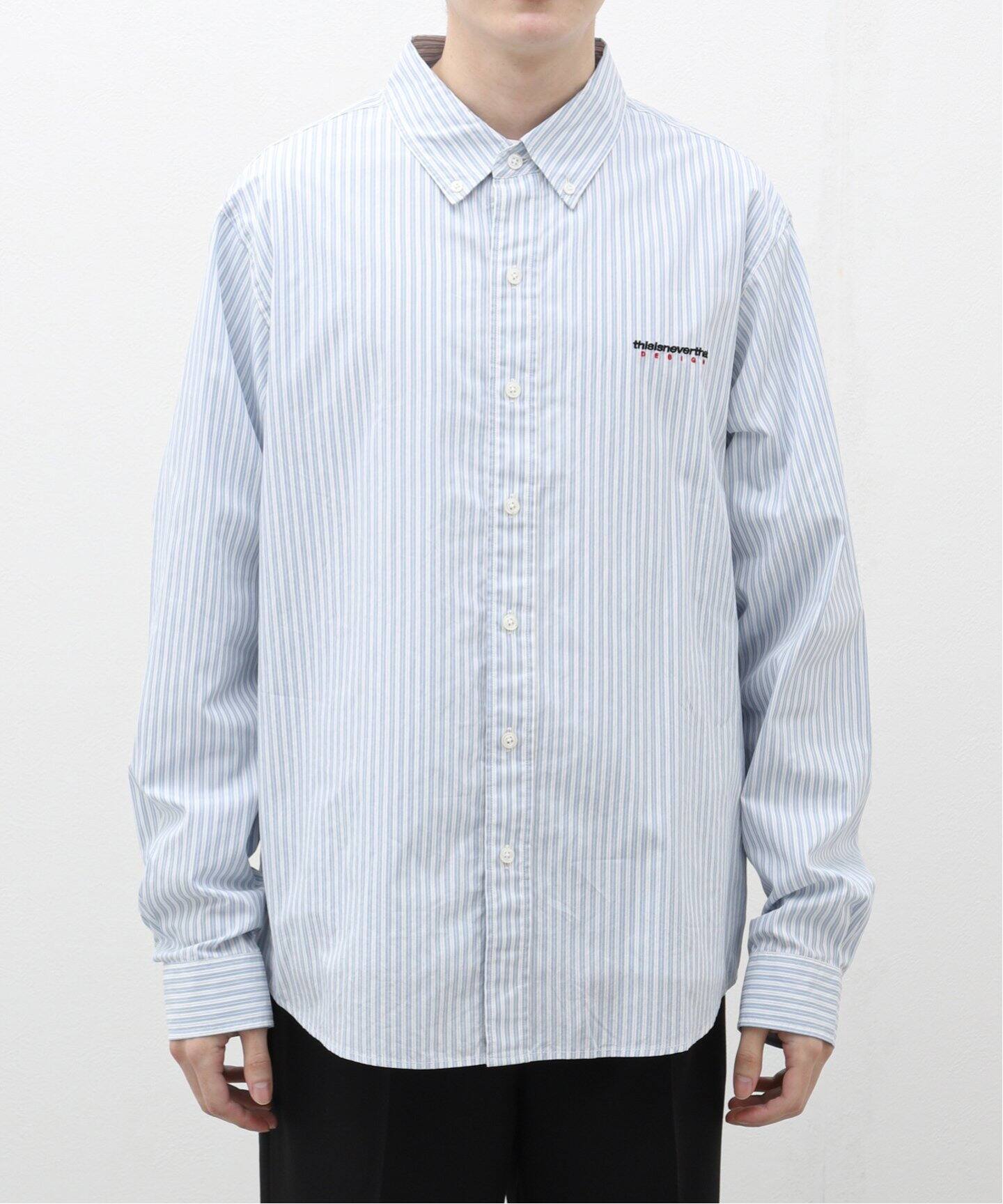 thisisneverthat / ディスイズネバーザット】DSN Striped Shirt 