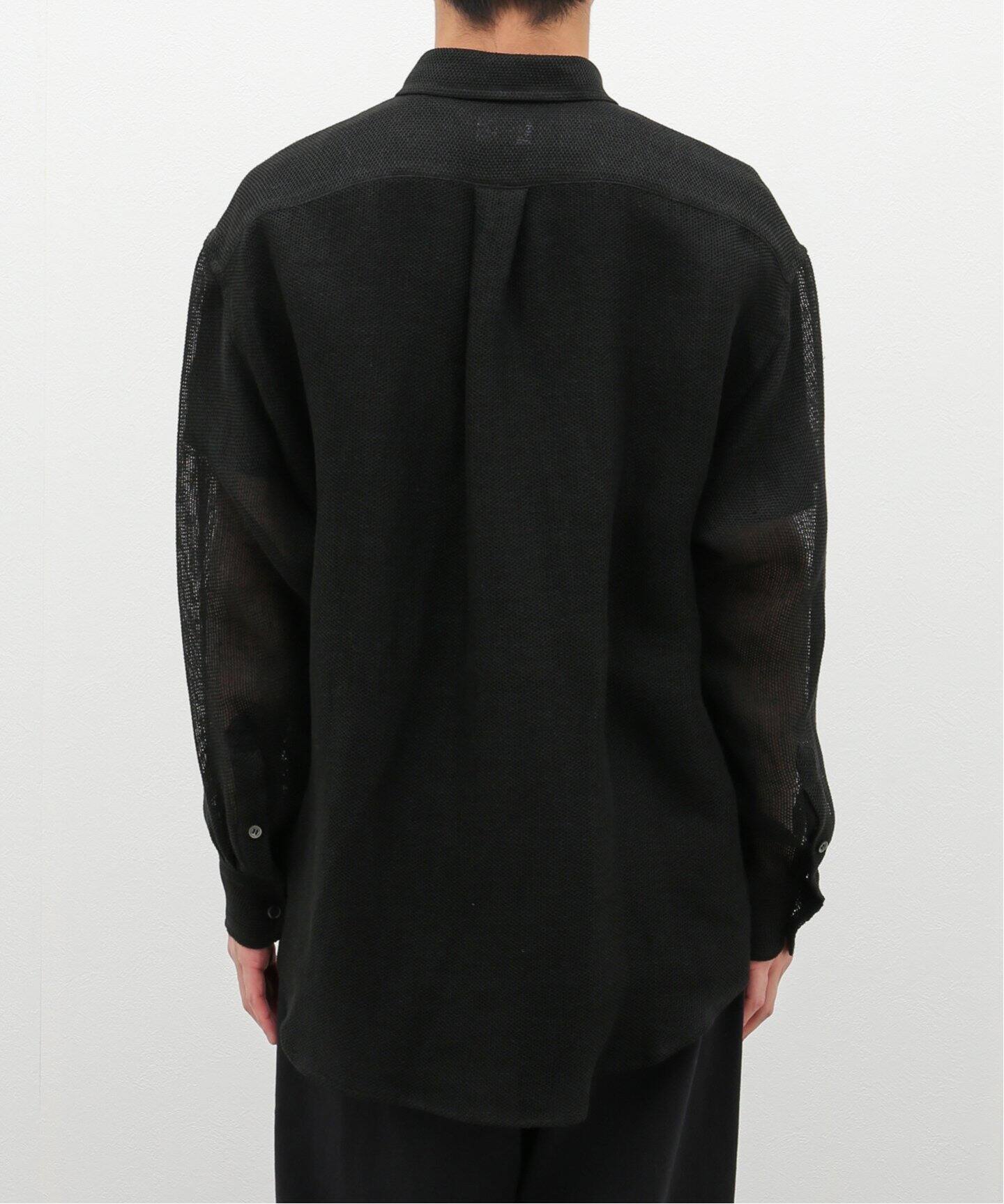 ALLEGE / アレッジ】LINEN MESH SHIRT（シャツ／ブラウス）｜PULP 