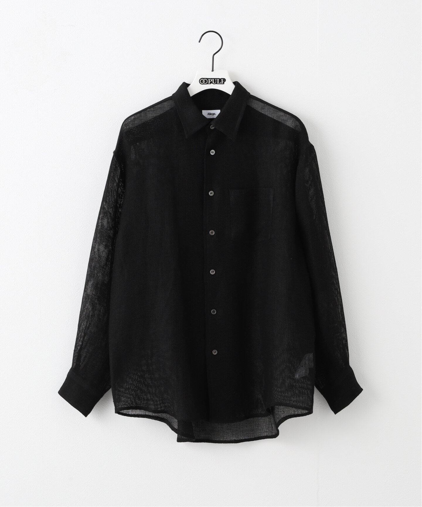 ALLEGE / アレッジ】LINEN MESH SHIRT（シャツ／ブラウス）｜PULP 