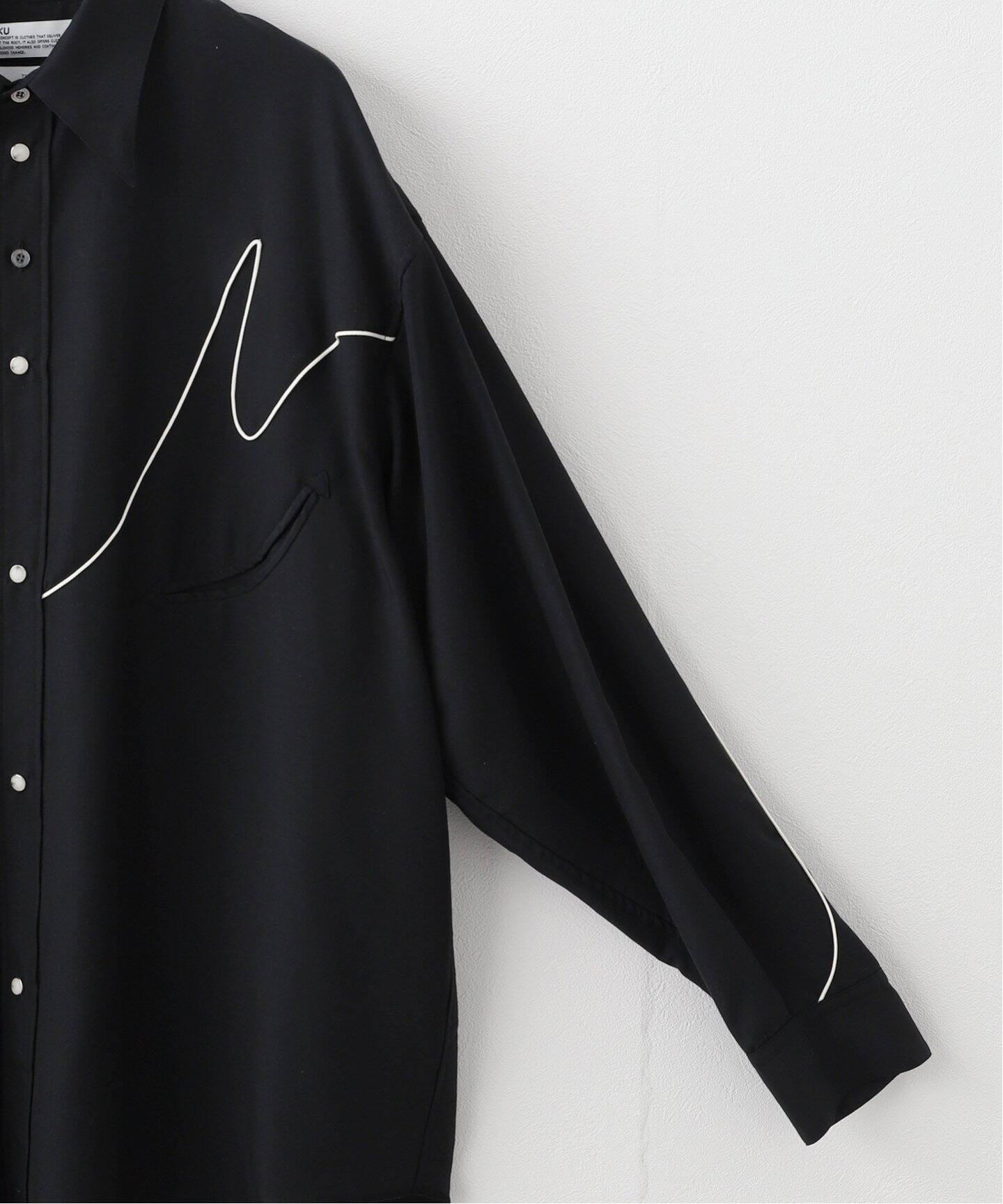 DAIRIKU ボーダーシャツ ミスマッチ” ボーダー フットボール Tシャツ - ダイリク メンズ