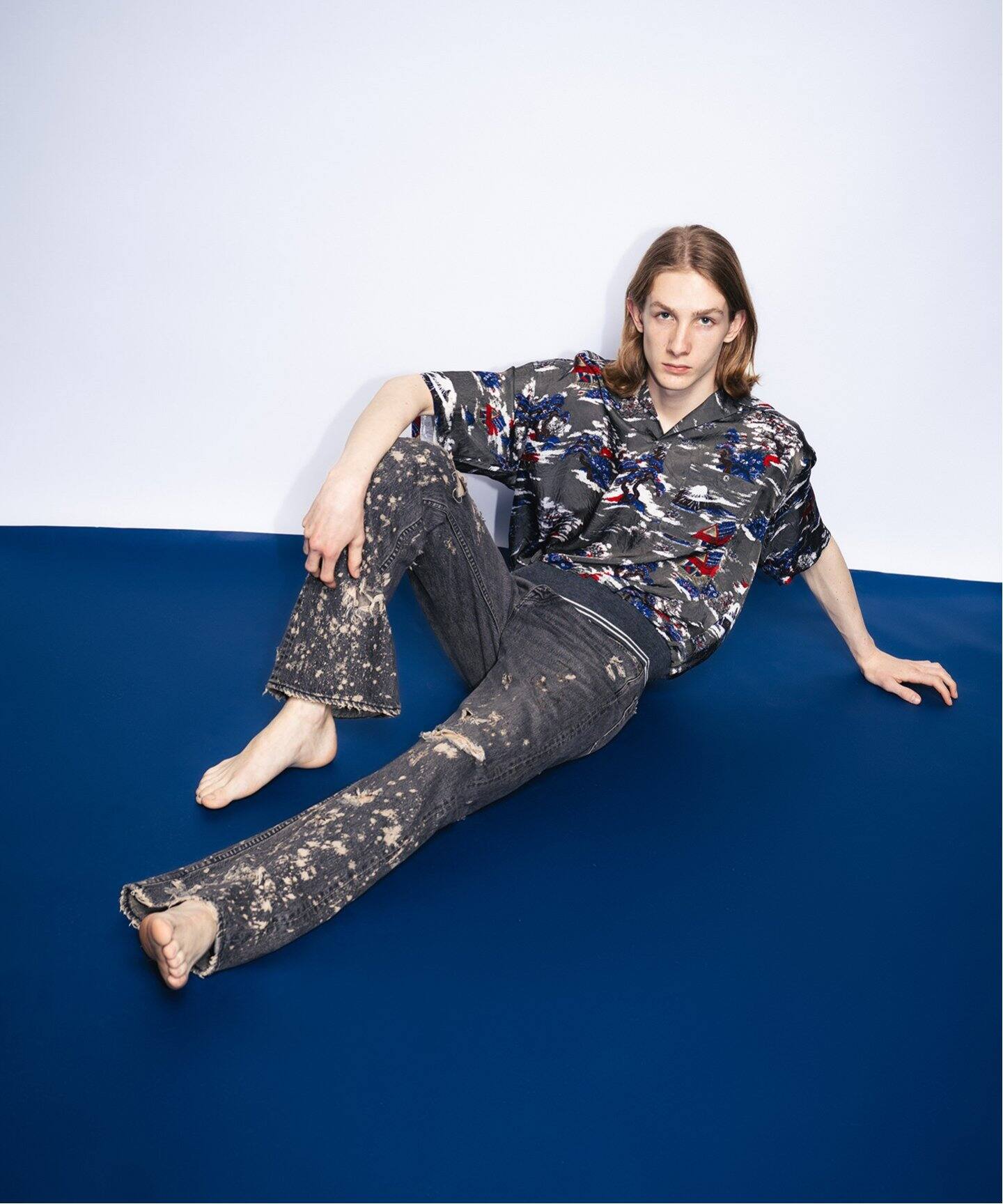 DAIRIKU ！！！！ 2019ss Bowling Shirt