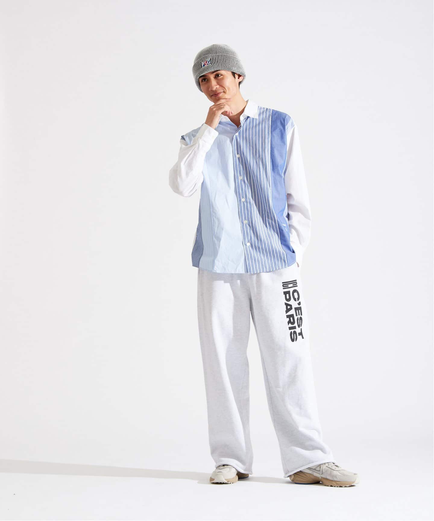LES PRAIRIES DE PARIS　LONDON STRIPE シャツ LES PRAIRIES DE PARIS | Garmentory