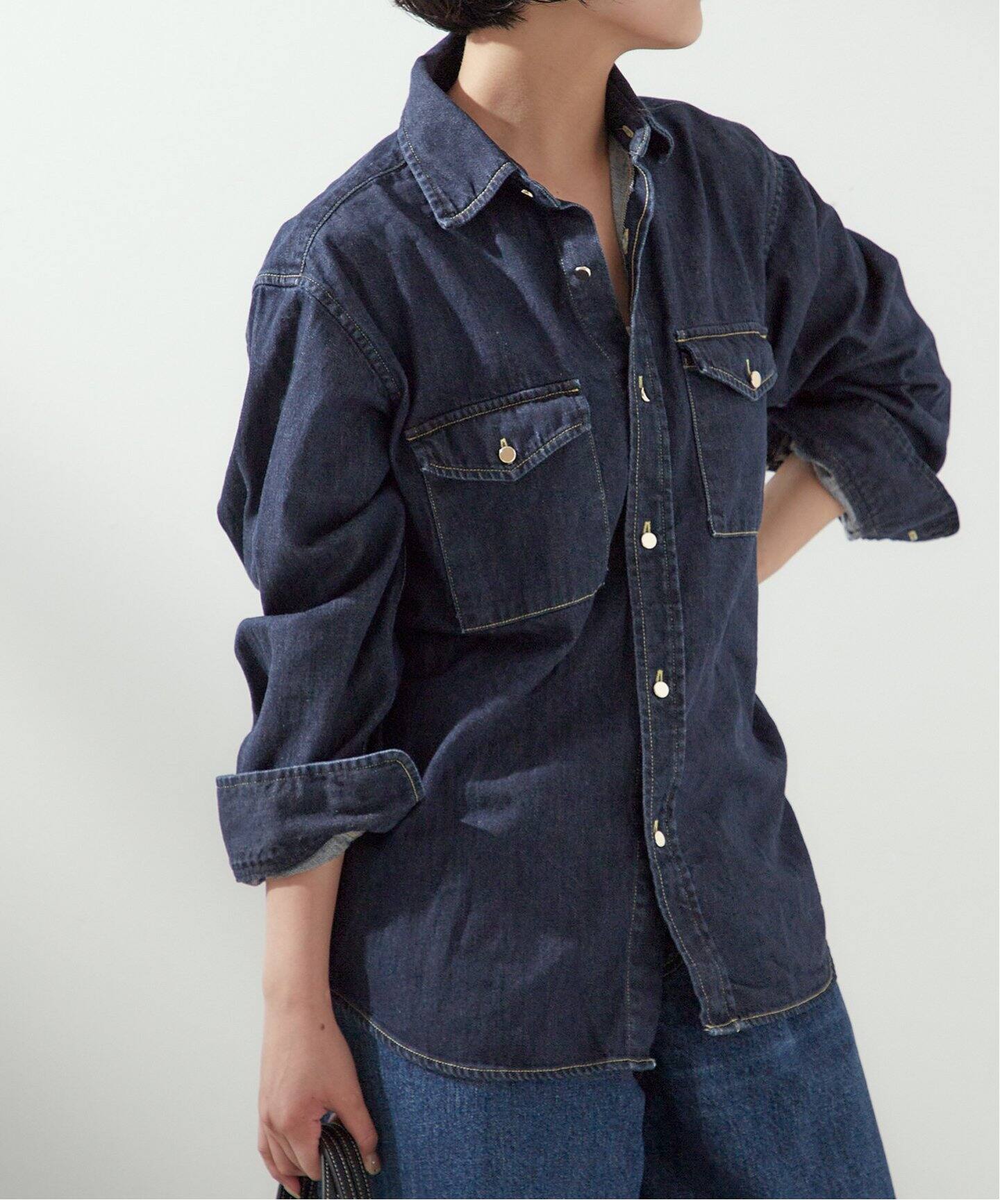 8oz デニムシャツ（シャツ／ブラウス）｜JOURNAL STANDARD L