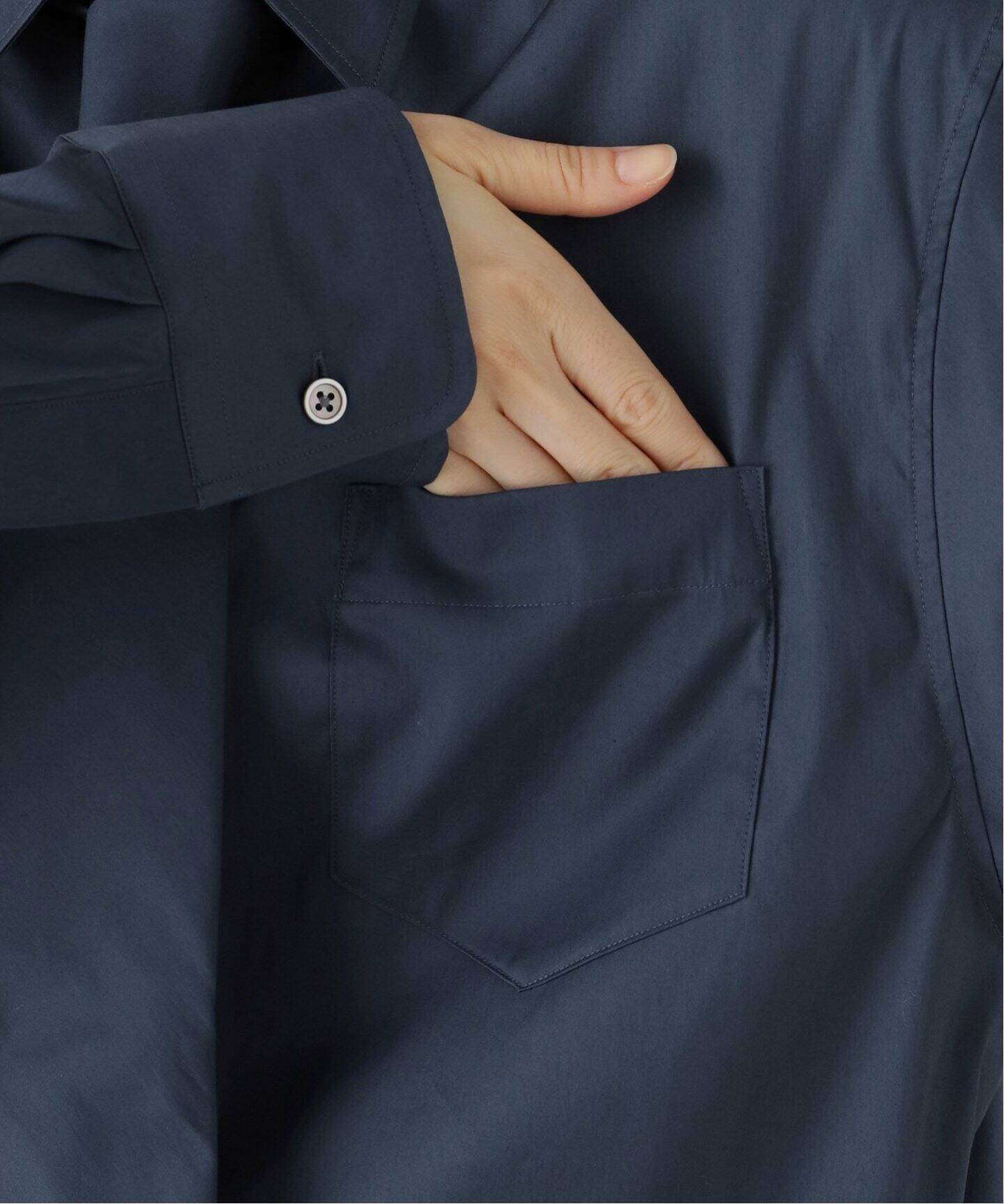 INSCRIRE アンスクリアシルクシャツブラウス INSCRIRE ブラウス シャツ 「INSCRIRE/アンスクリア」Shirt×Tie