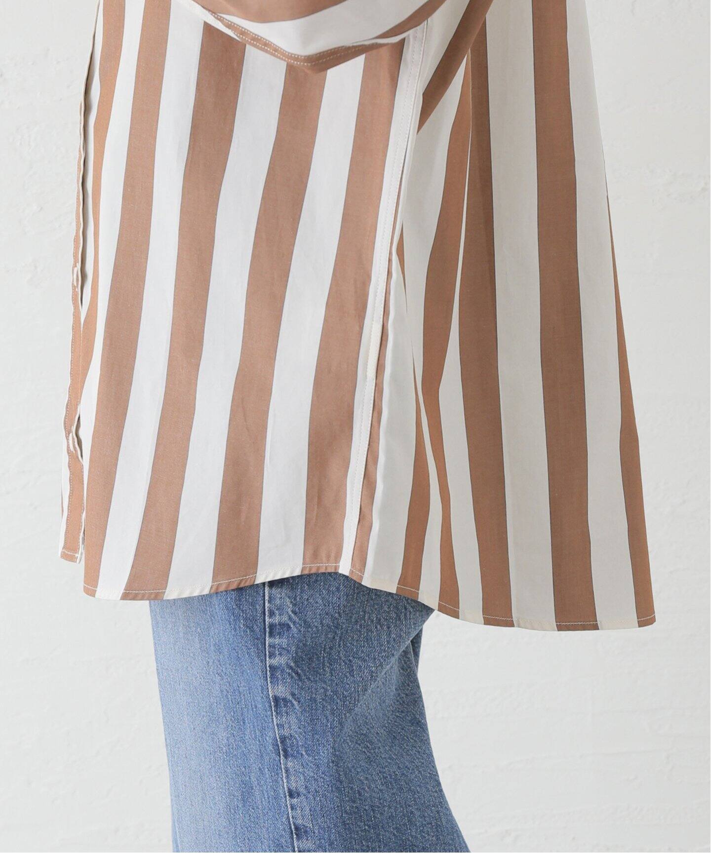 BASERANGE/ベースレンジ】LOOSE OLE SHIRT：シャツ（シャツ／ブラウス  