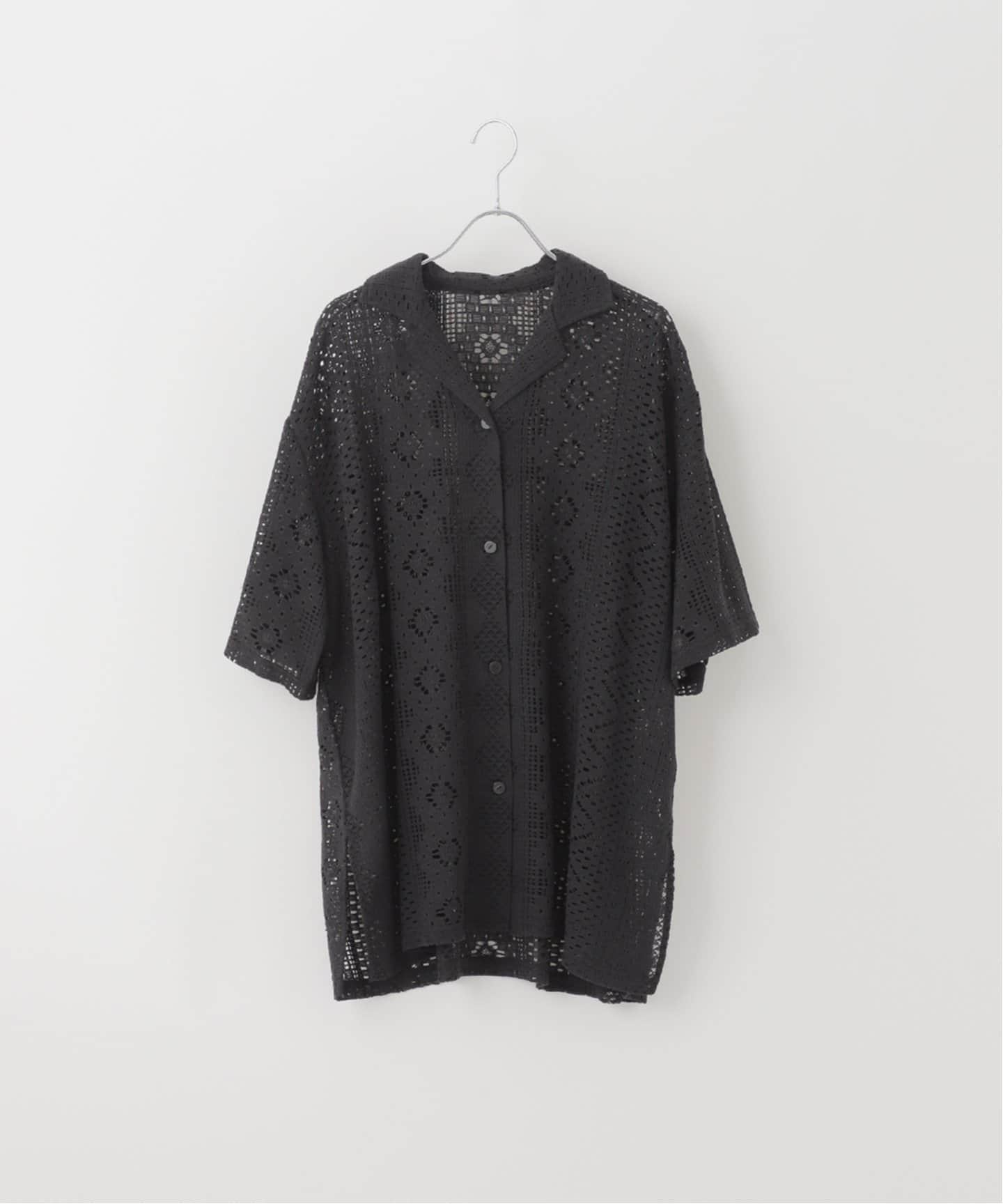 メッシュレースオーバーシャツ（シャツ／ブラウス）｜JOURNAL STANDARD