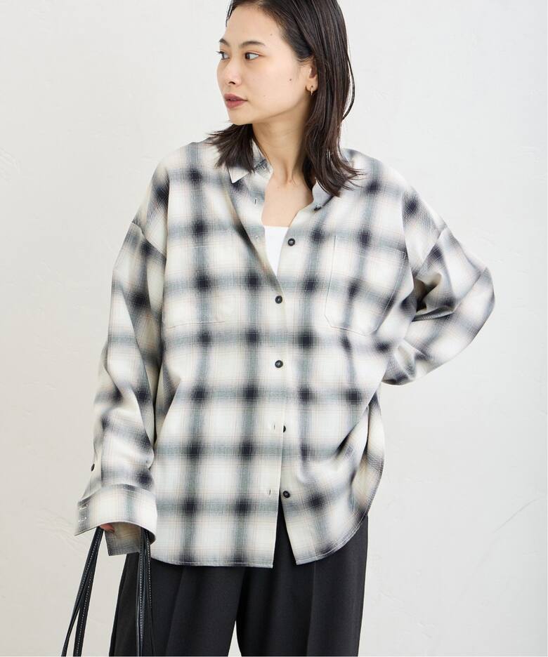 ソフトチェッククロスシャツ（シャツ／ブラウス）｜JOURNAL STANDARD 