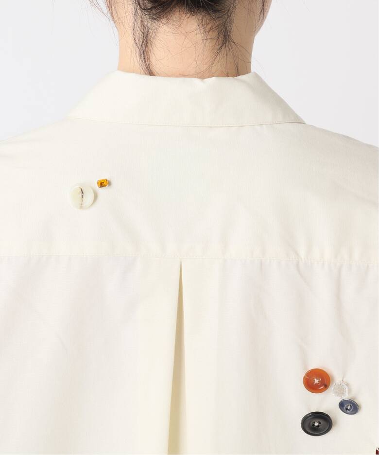 YOU LOOK GOOD×JS】ランダムボタンシャツ（シャツ／ブラウス  