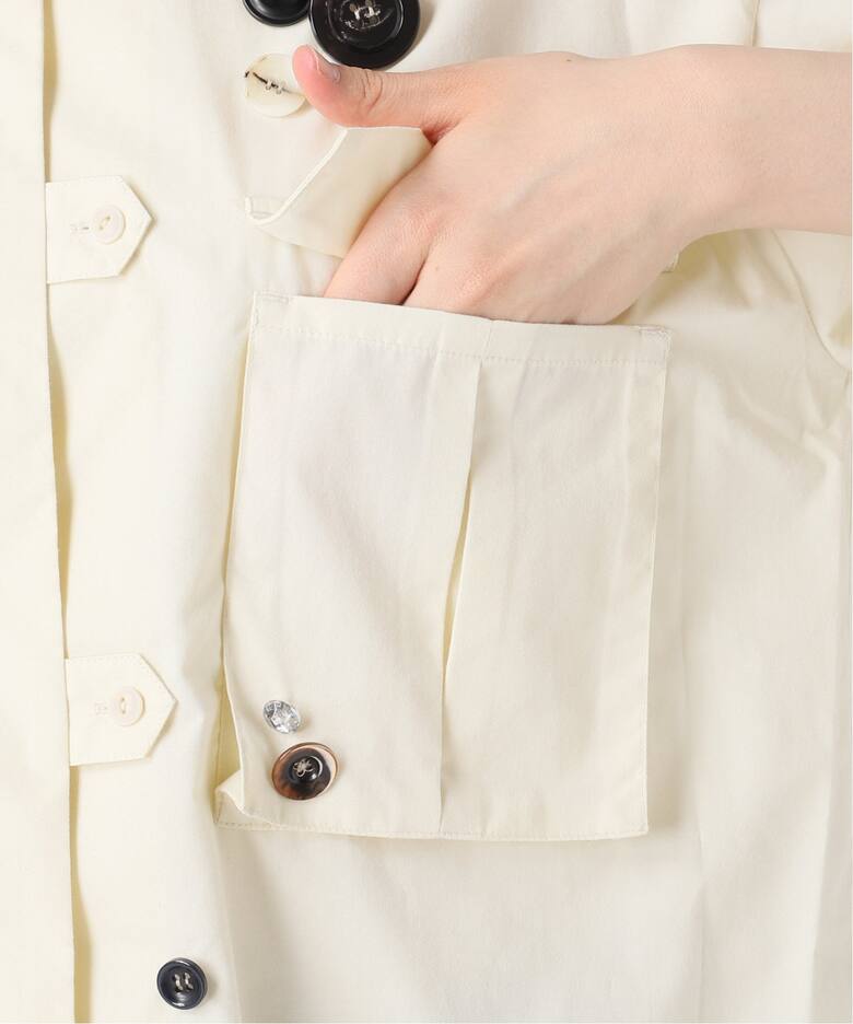 YOU LOOK GOOD×JS】ランダムボタンシャツ（シャツ／ブラウス  