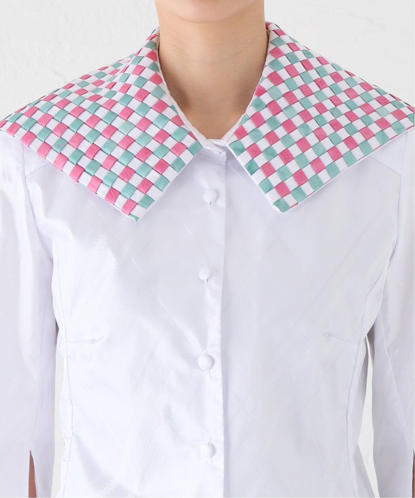 SUPER YAYA/スーパーヤヤ】Shirt Sailor Weave：シャツ（シャツ
