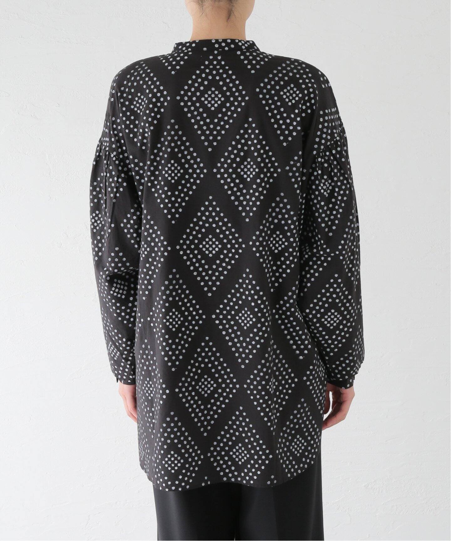 SEEALL/シーオール】 NO COLLAR SHIRTS SAW43SH303（シャツ／ブラウス 