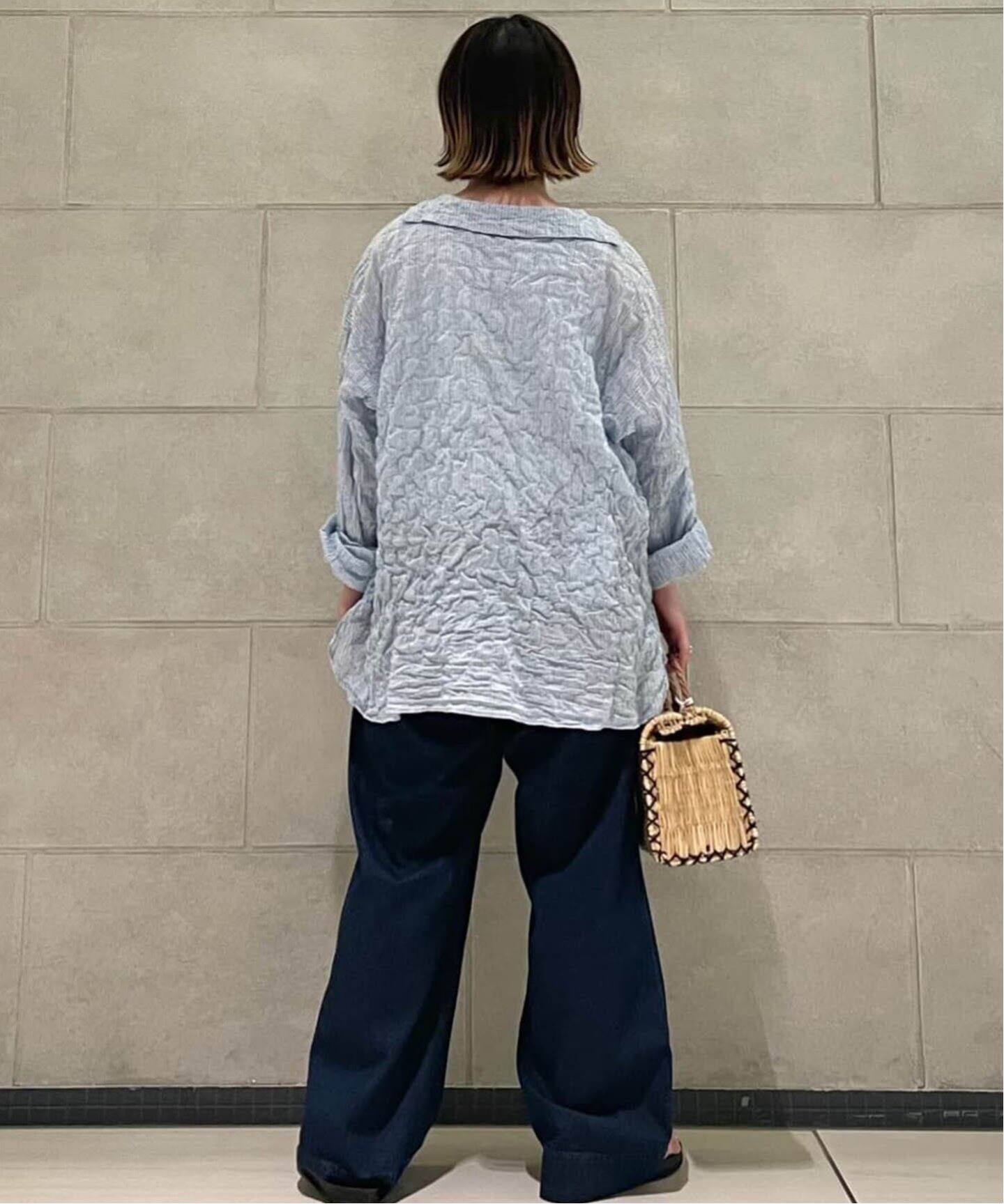 ストライプ セーラーシャツ（シャツ／ブラウス）｜journal standard 