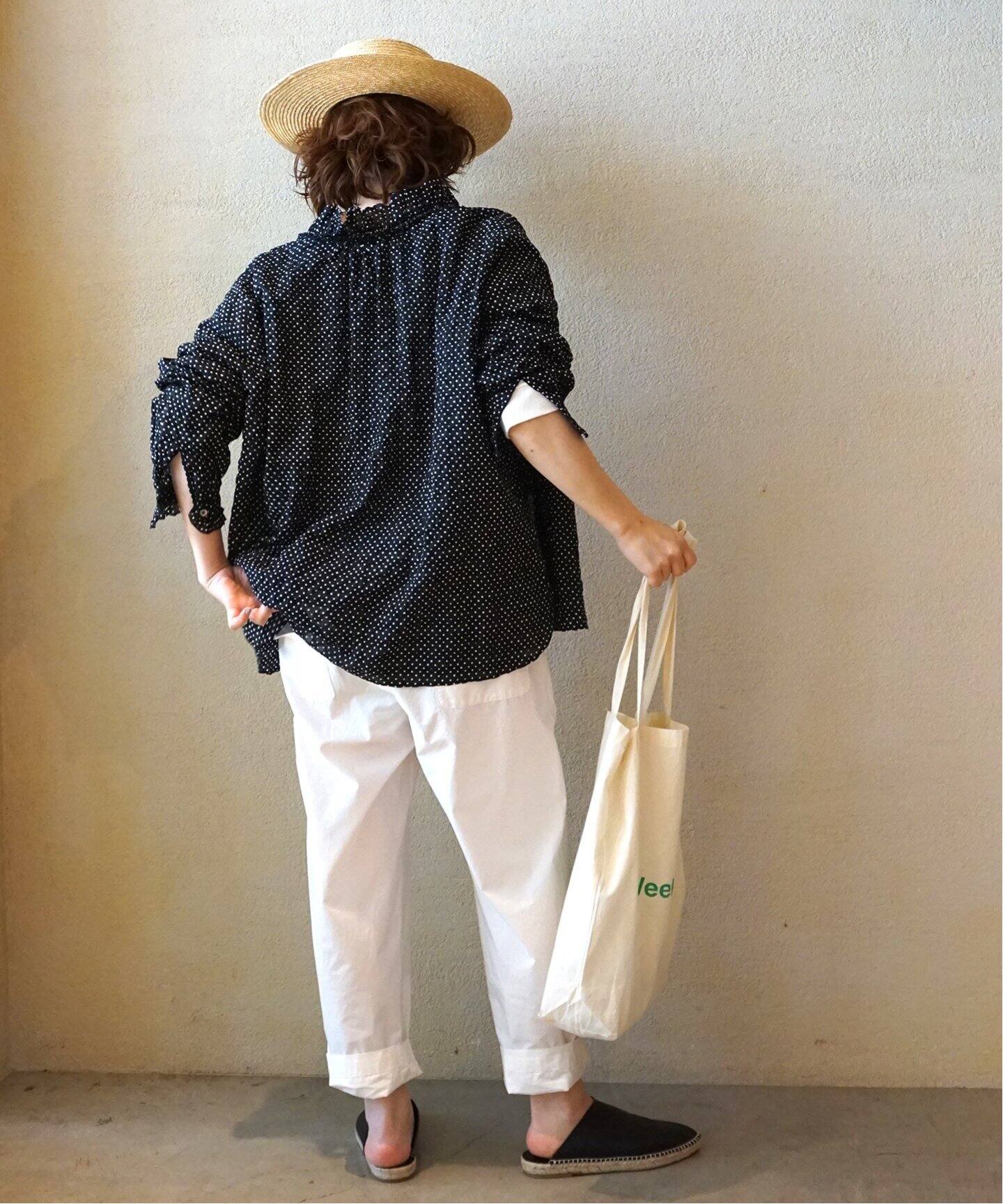ローンドット フリルブラウス（シャツ／ブラウス）｜journal standard 