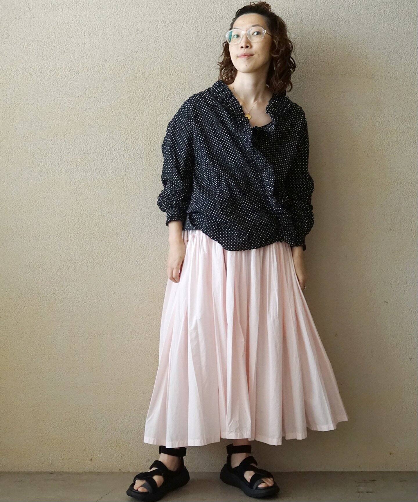 ローンドット フリルブラウス（シャツ／ブラウス）｜journal standard  