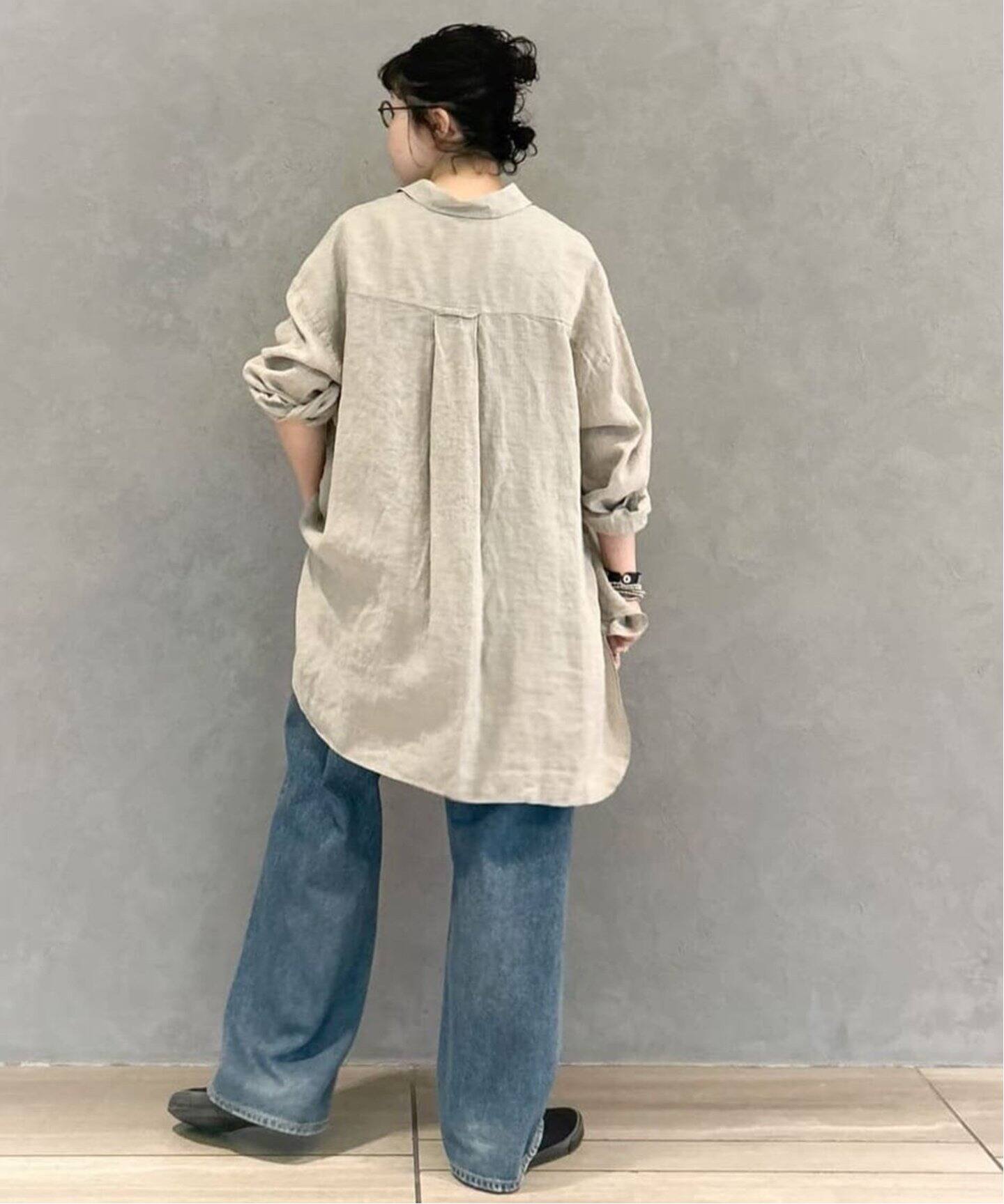 60 リネンレギュラーカラーシャツ（シャツ／ブラウス）｜journal 
