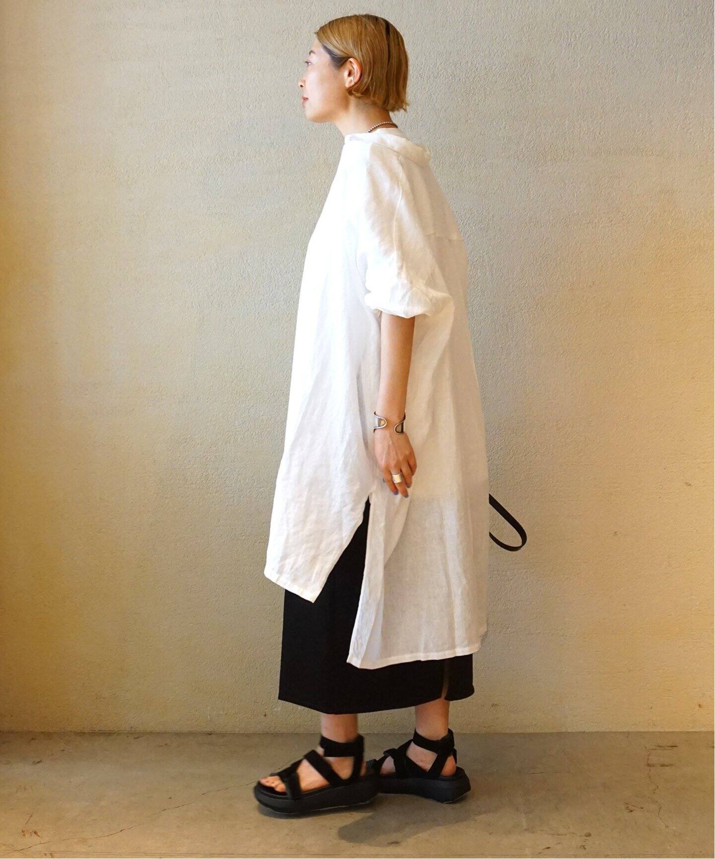 40リネン チュニックシャツ（シャツ／ブラウス）｜journal standard  