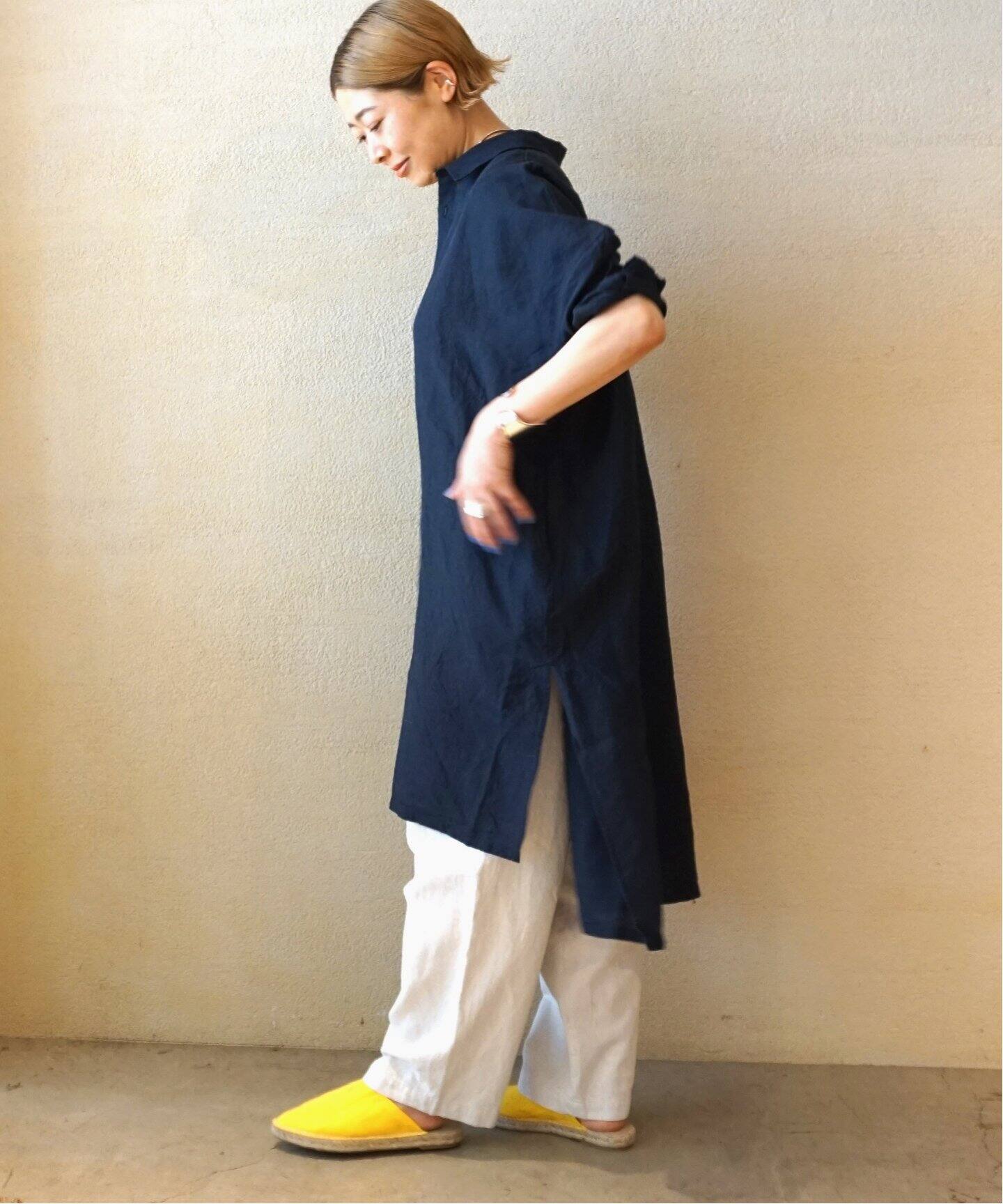 40リネン チュニックシャツ（シャツ／ブラウス）｜journal standard  