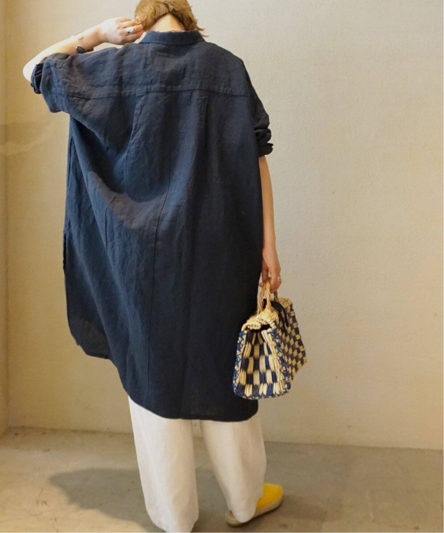 40リネン チュニックシャツ（シャツ／ブラウス）｜journal standard  